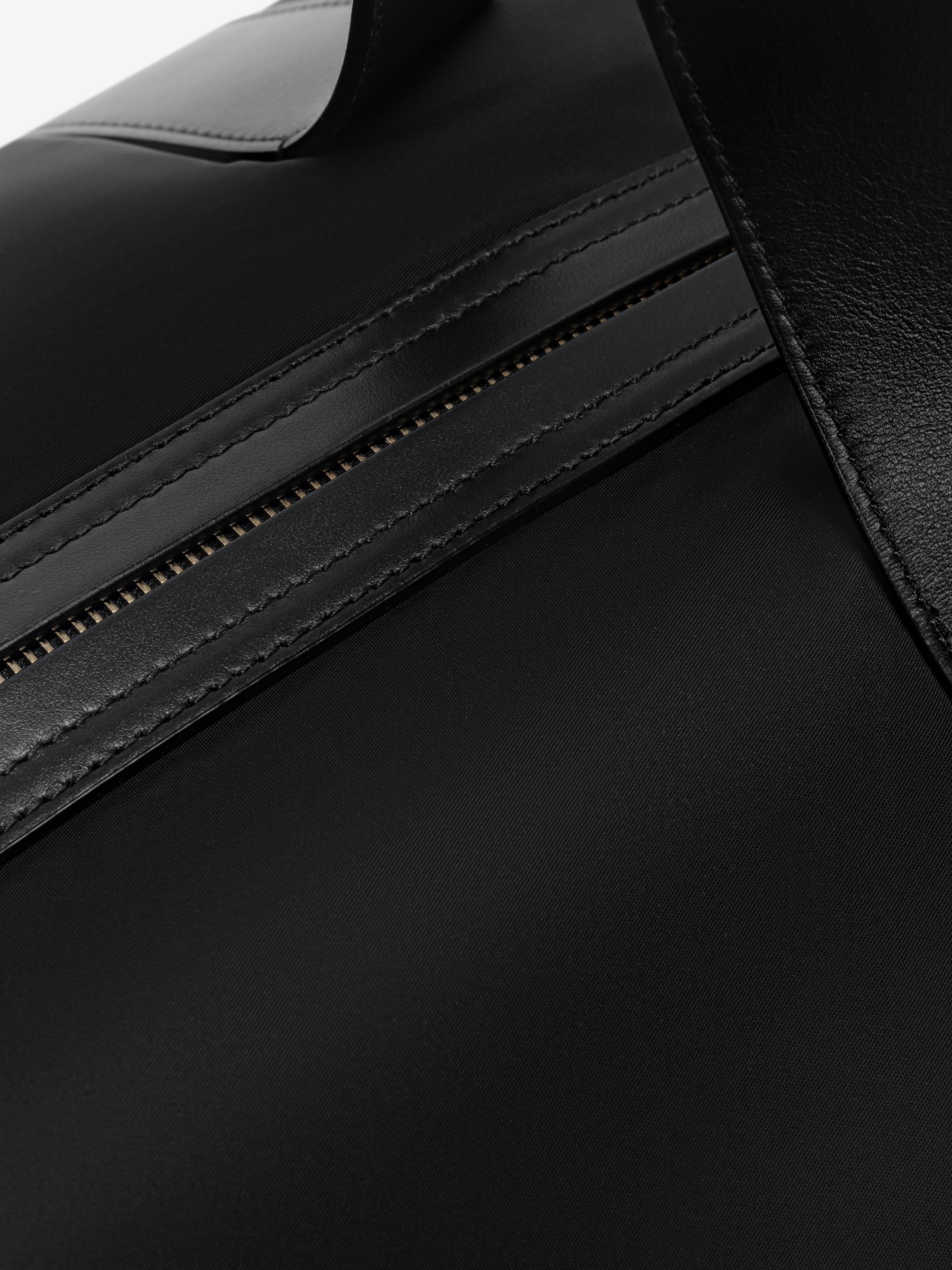 Essentials Nylon Belted Duffle Black