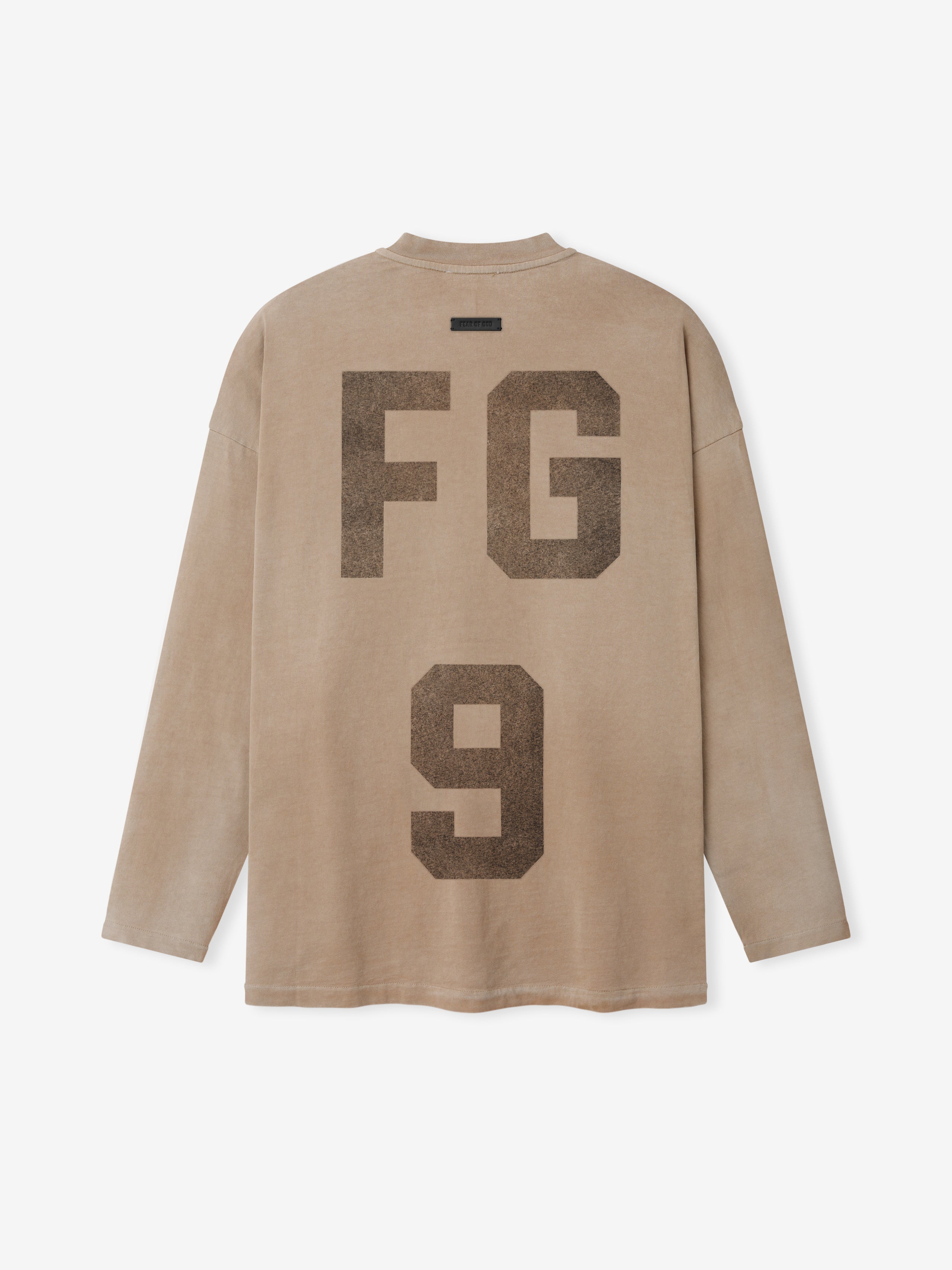 Essentials Fg 9 Long Sleeve Tee Dune Pearl