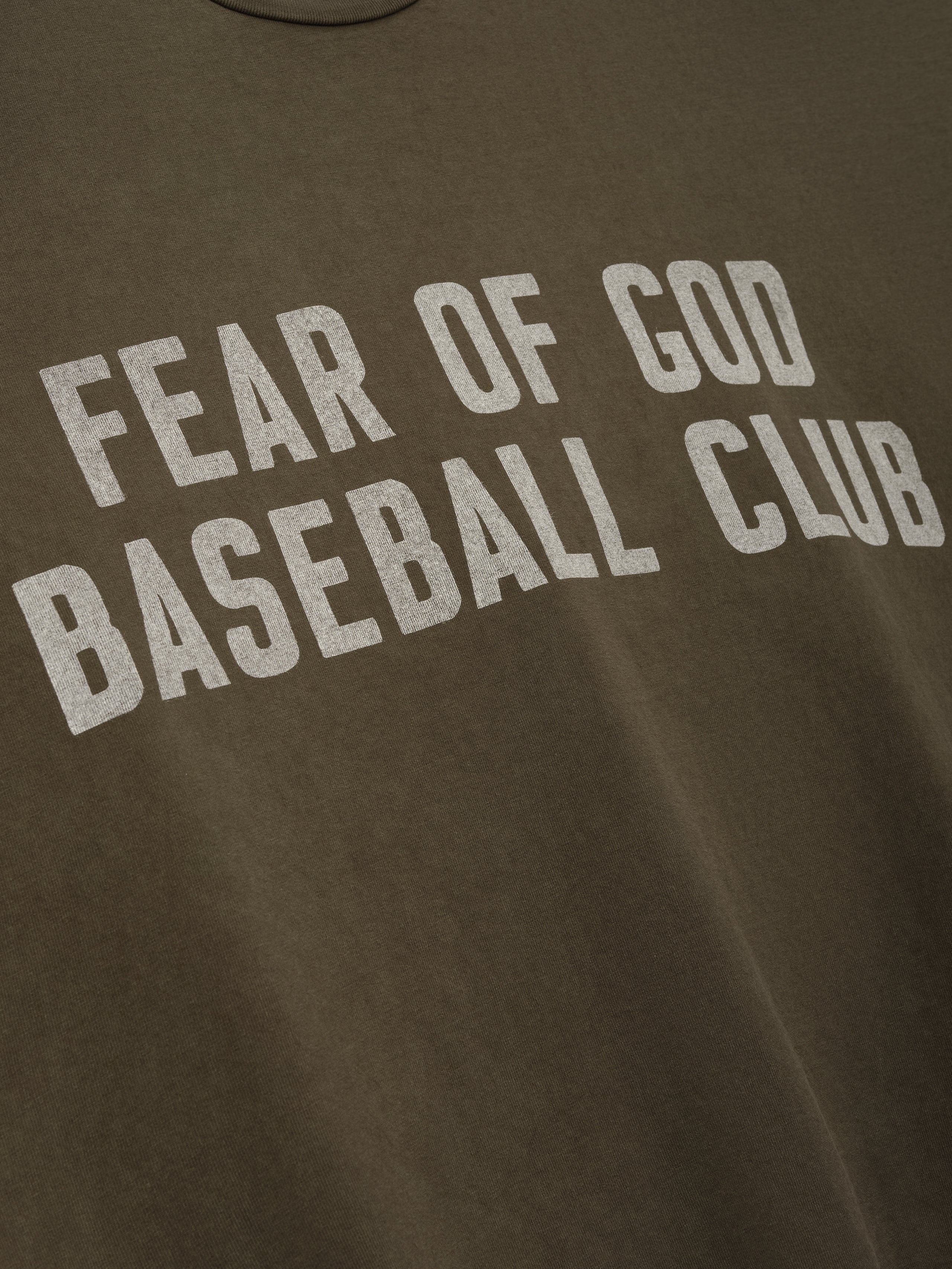 Essentials Baseball Club Tee Faded Brown