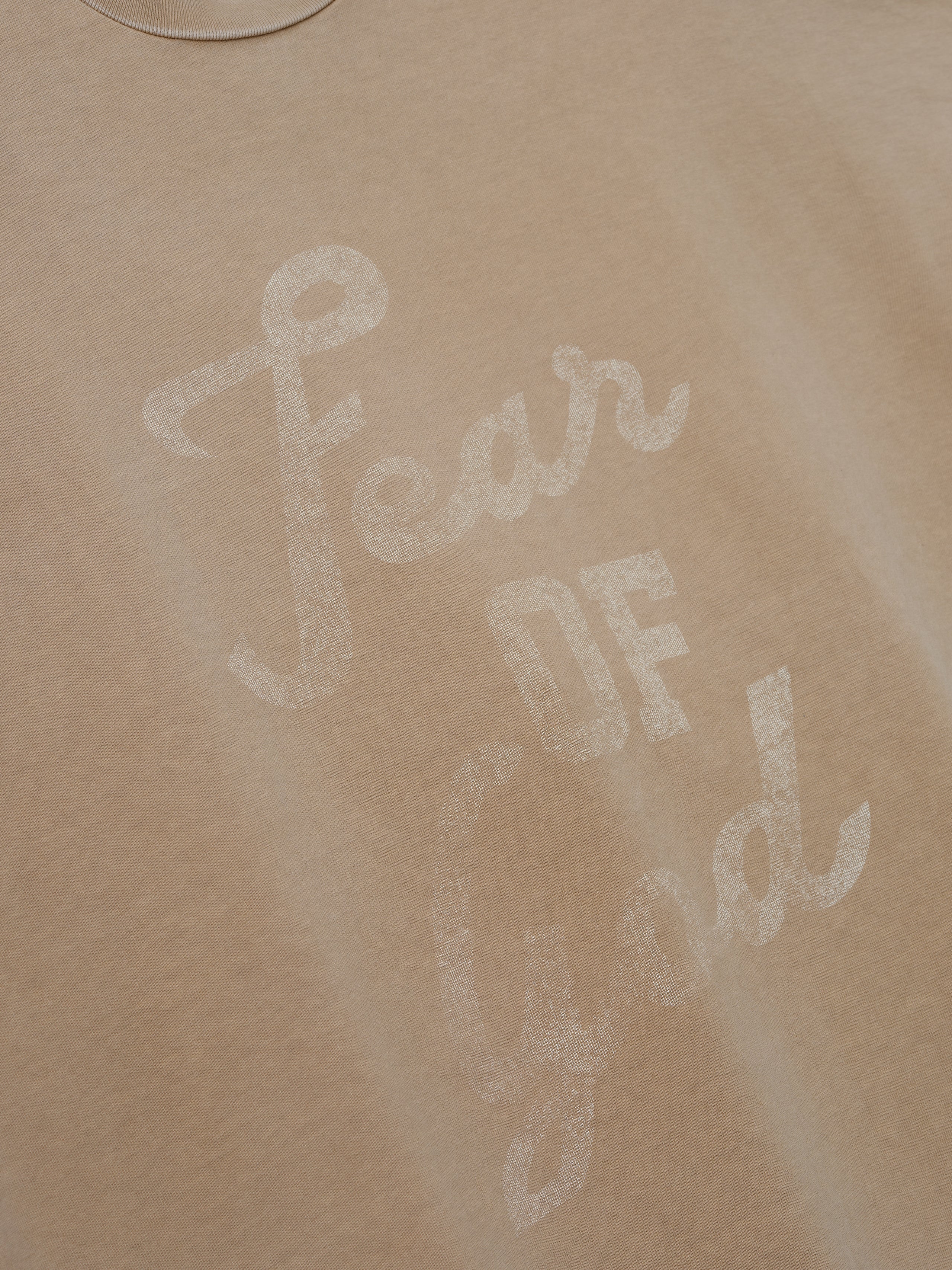 Essentials Fear Of God 9 Tee Dune Pearl