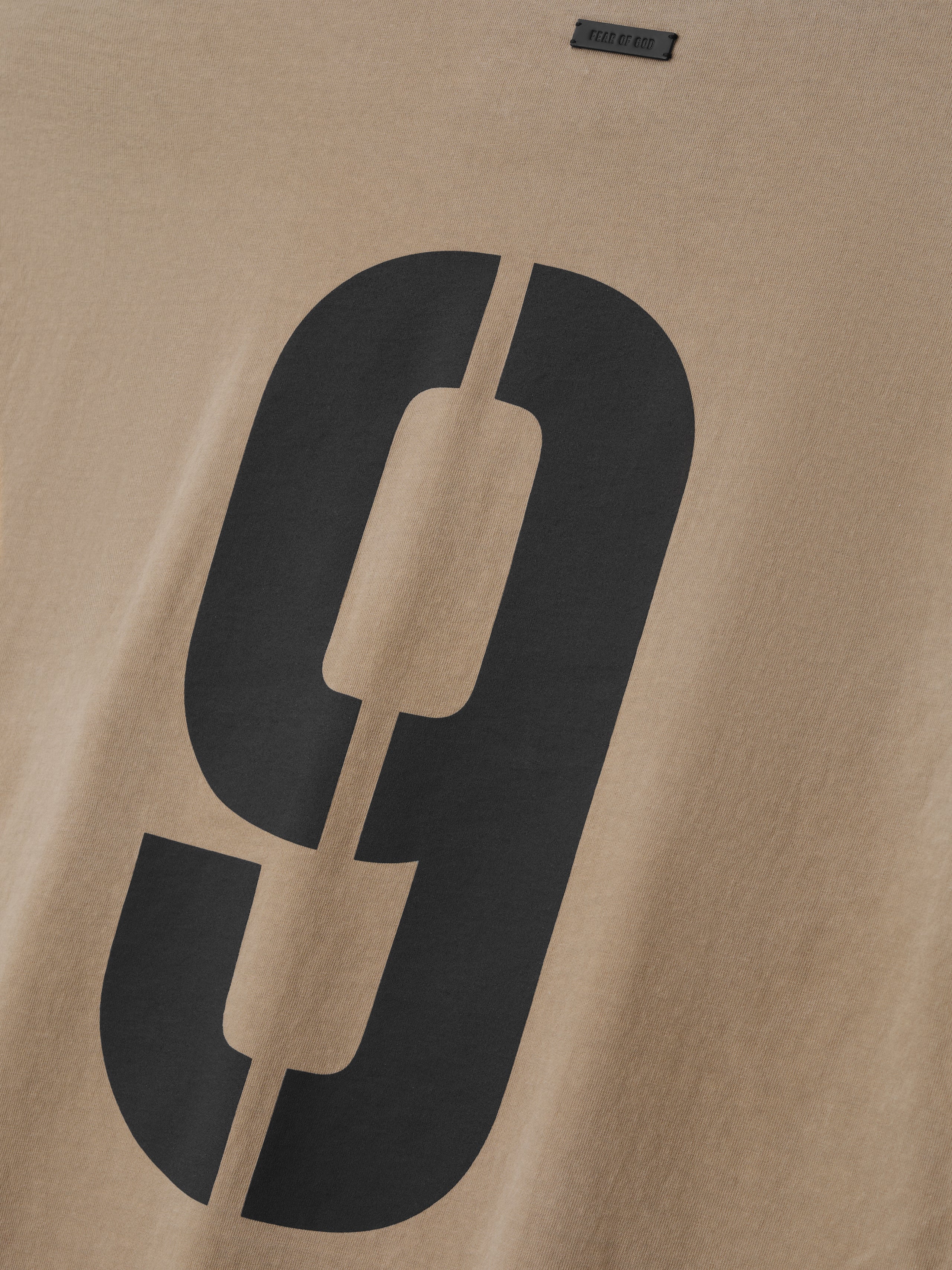 Essentials Fear Of God 9 Tee Dune Pearl