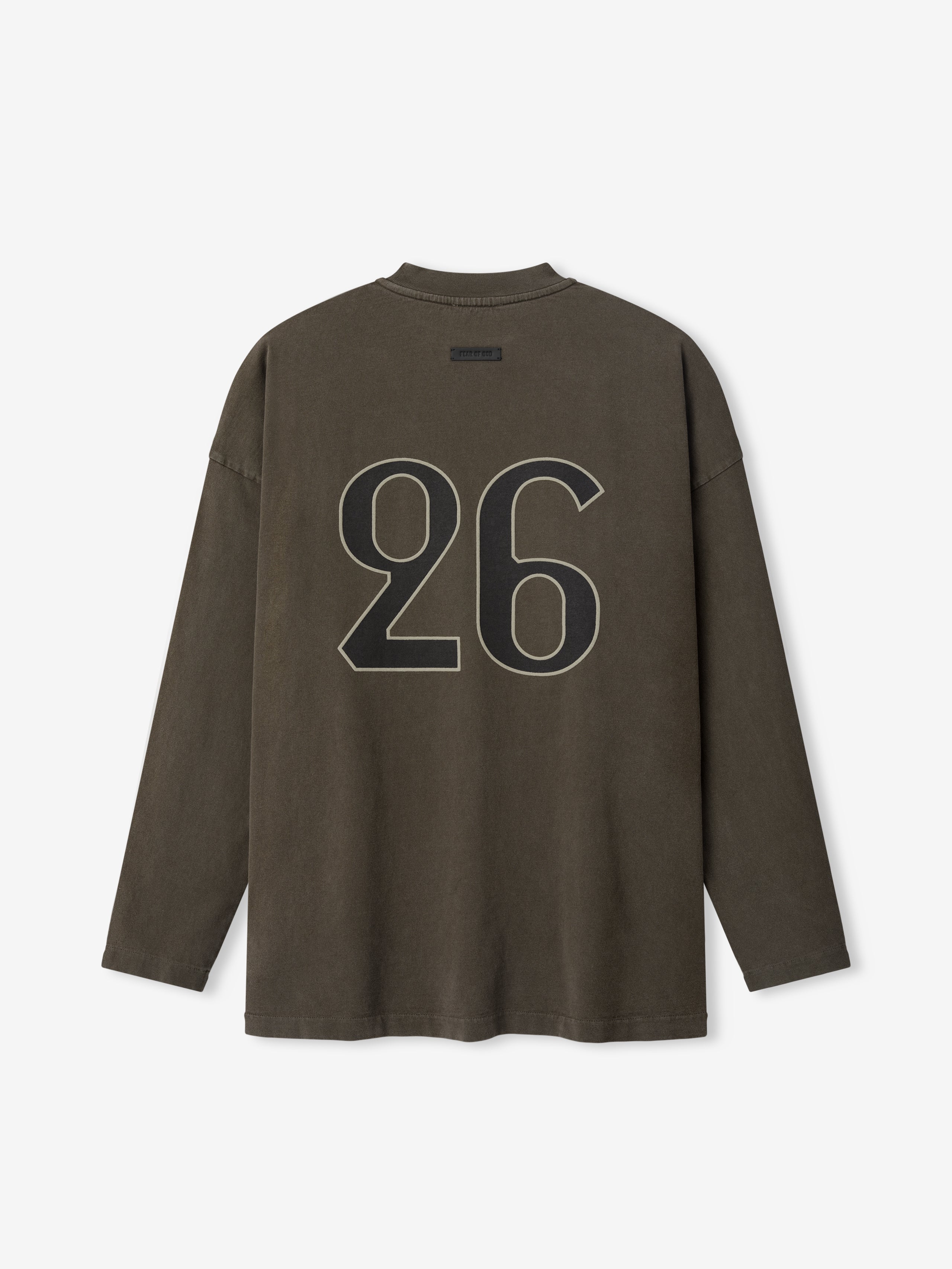 Essentials "F Of G, 26" Long Sleeve Tee Faded Brown