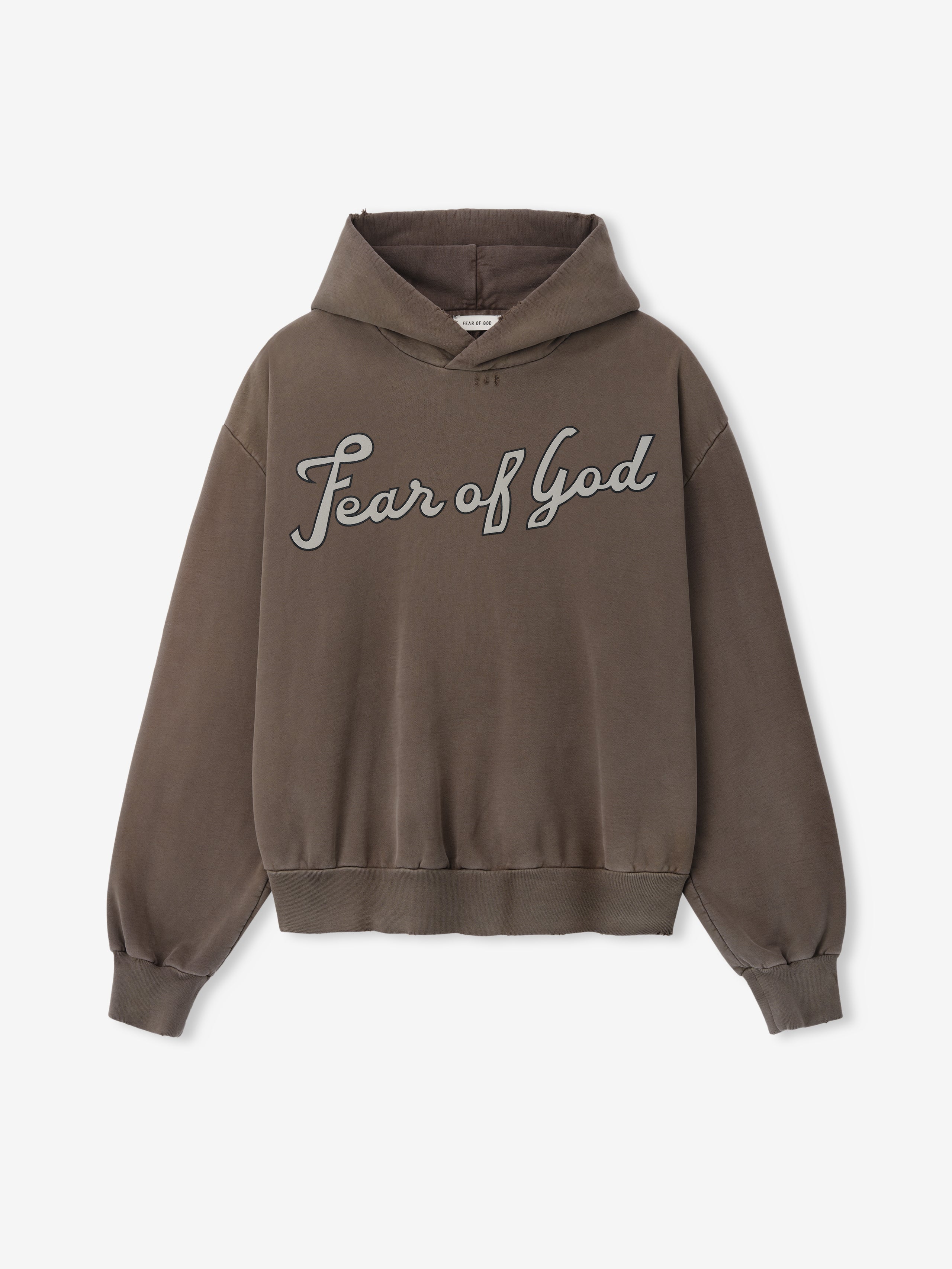 Essentials 26 Classic Half Raglan Hoodie Faded Brown