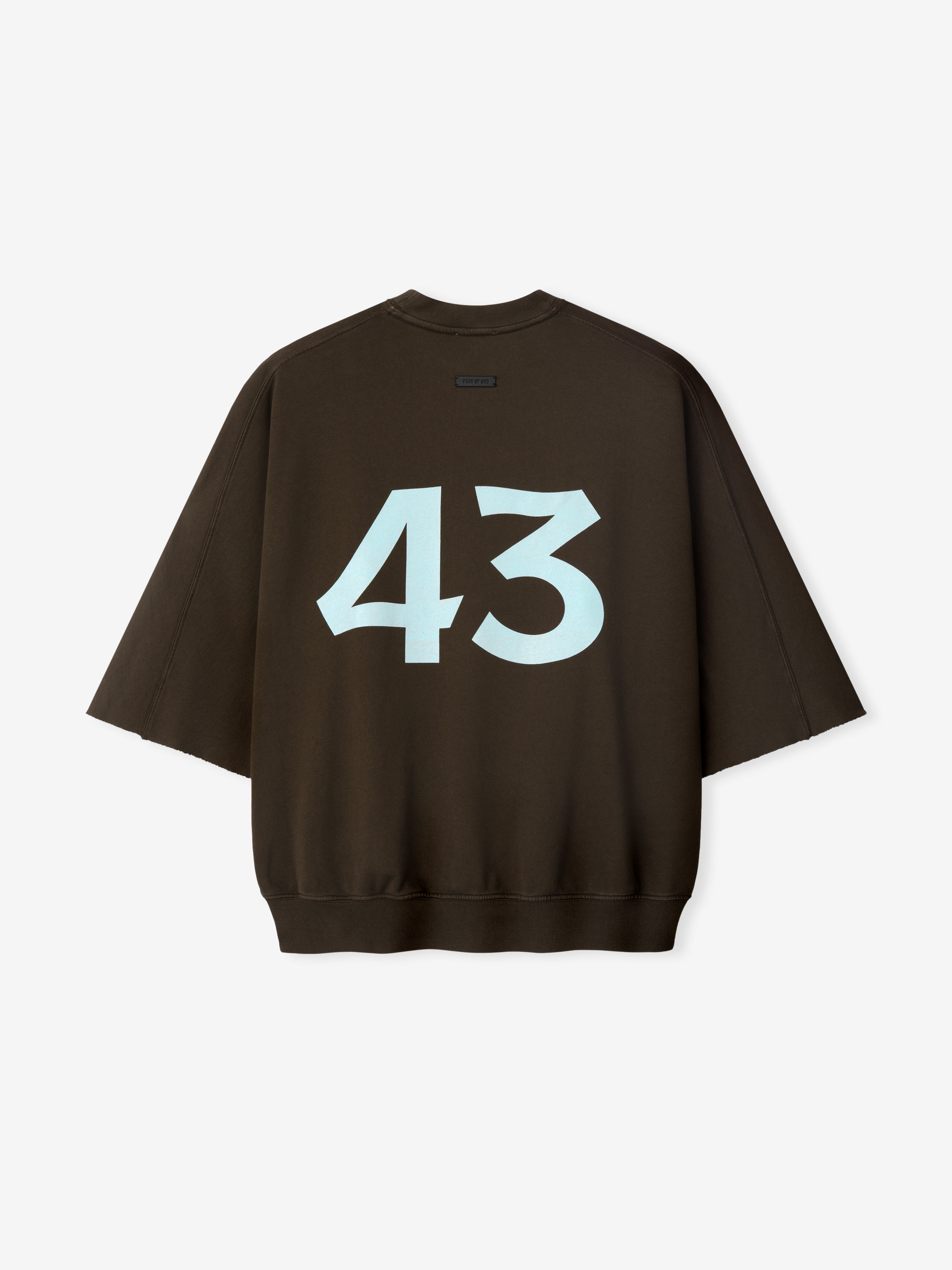 Essentials 43 Cut Sleeve Sweatshirt Dark Brown