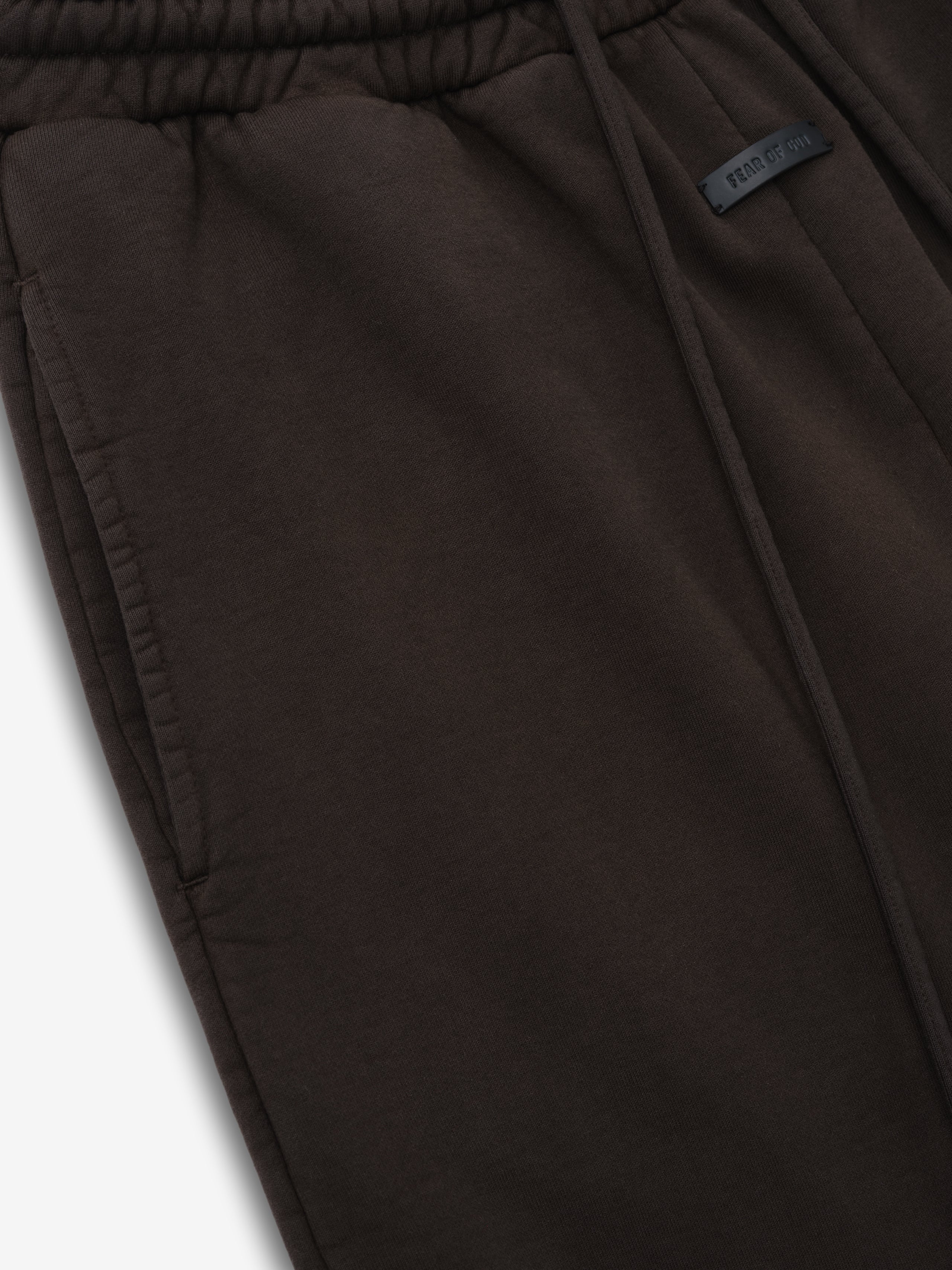 Essentials Sunfaded Wide Leg Sweatpant Dark Brown
