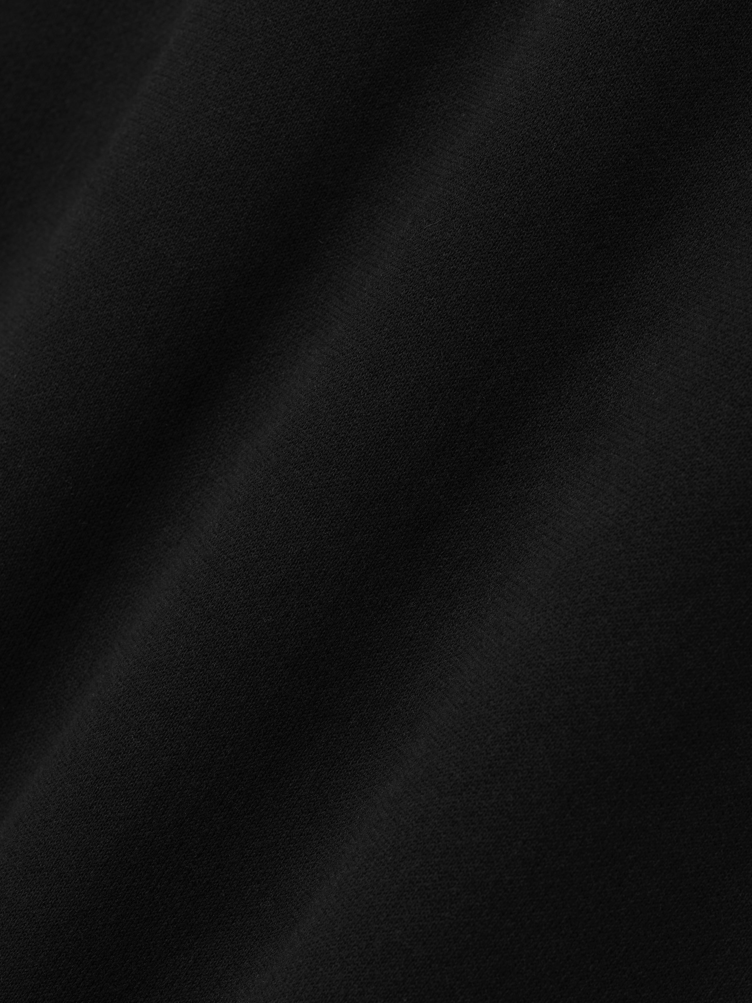 Essentials Double Knit Hoodie Black