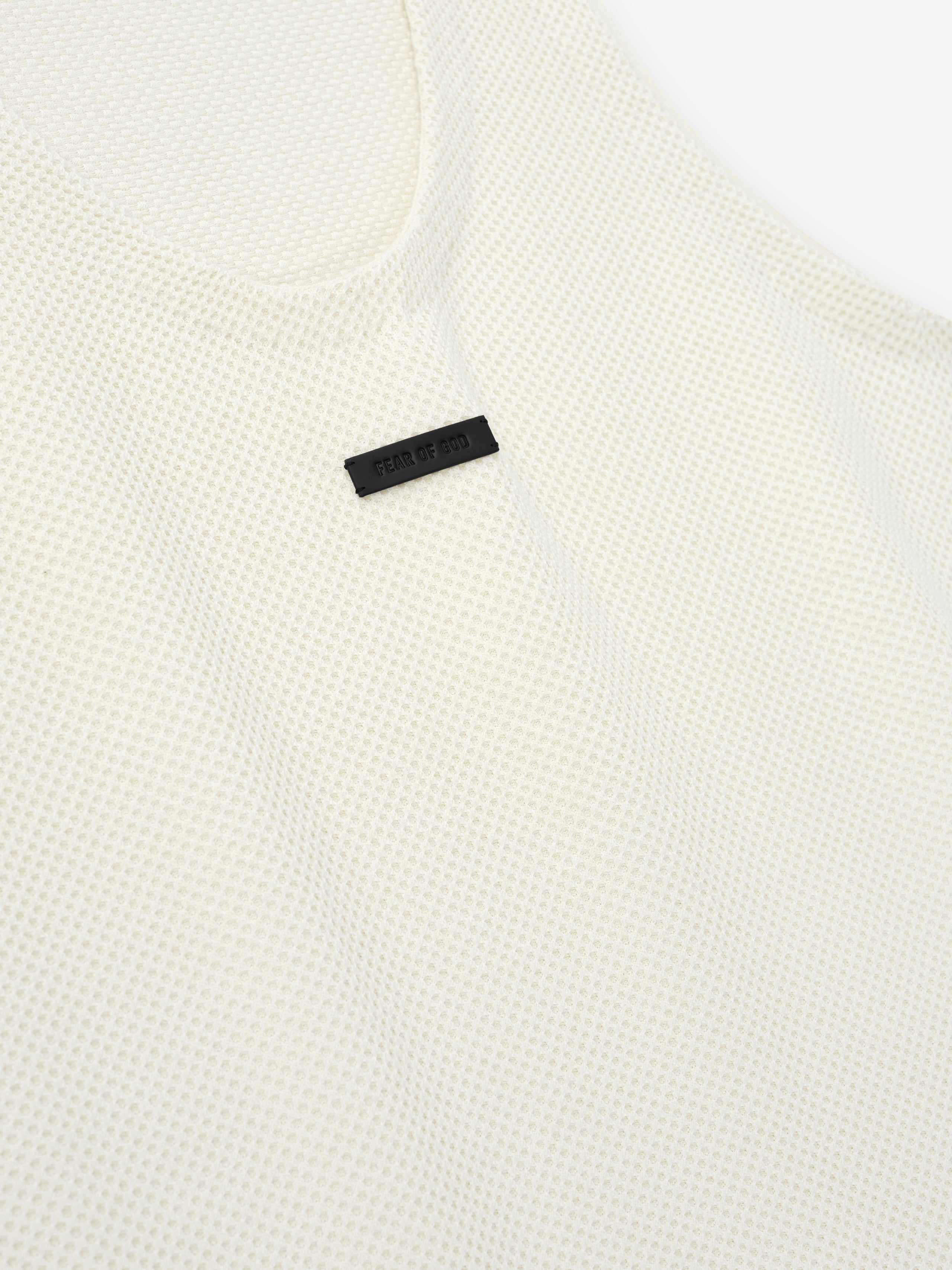 Essentials Knitted Tank Top Cream