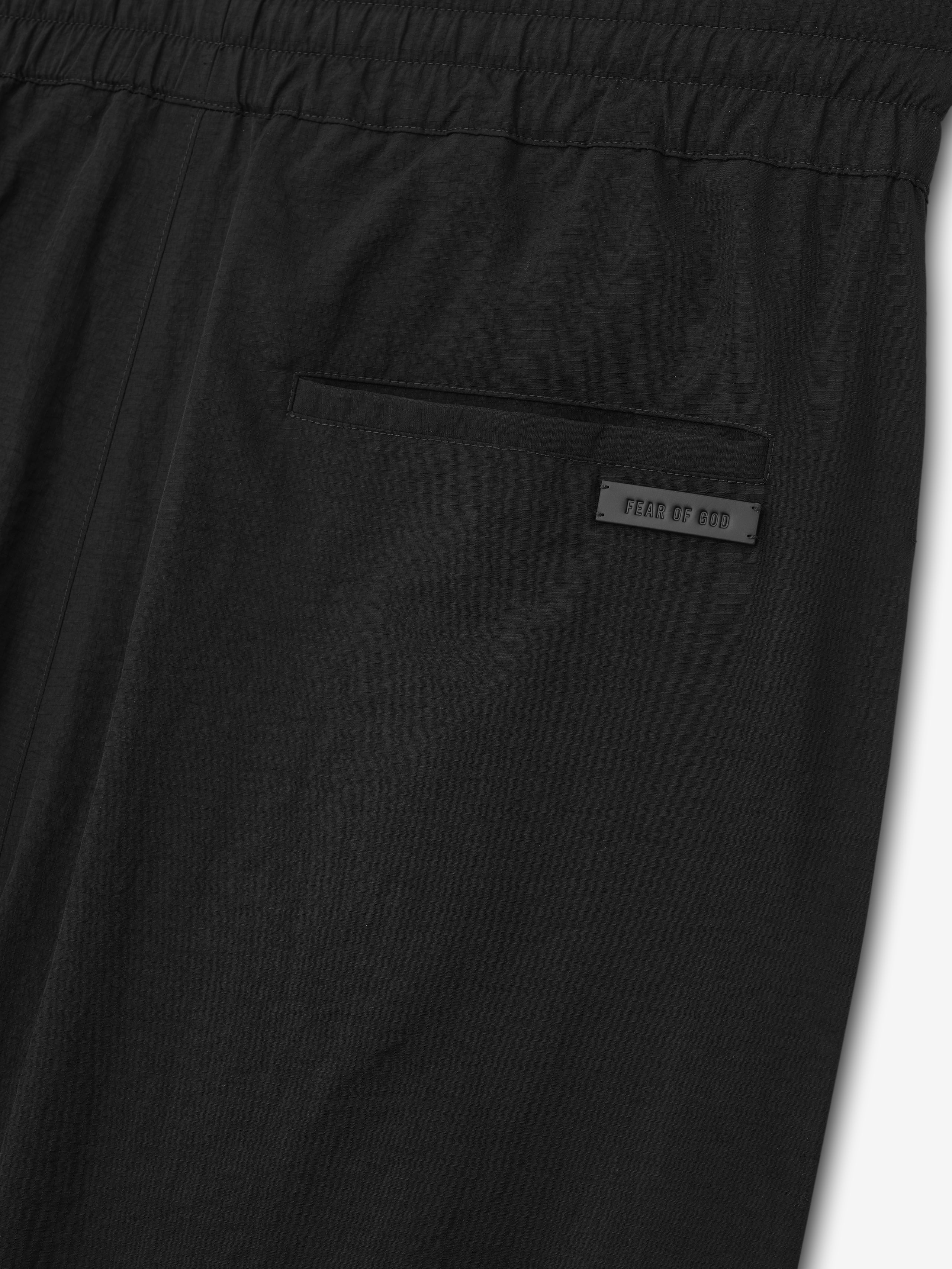 Essentials Nylon Ripstop Tech Track Pants Black