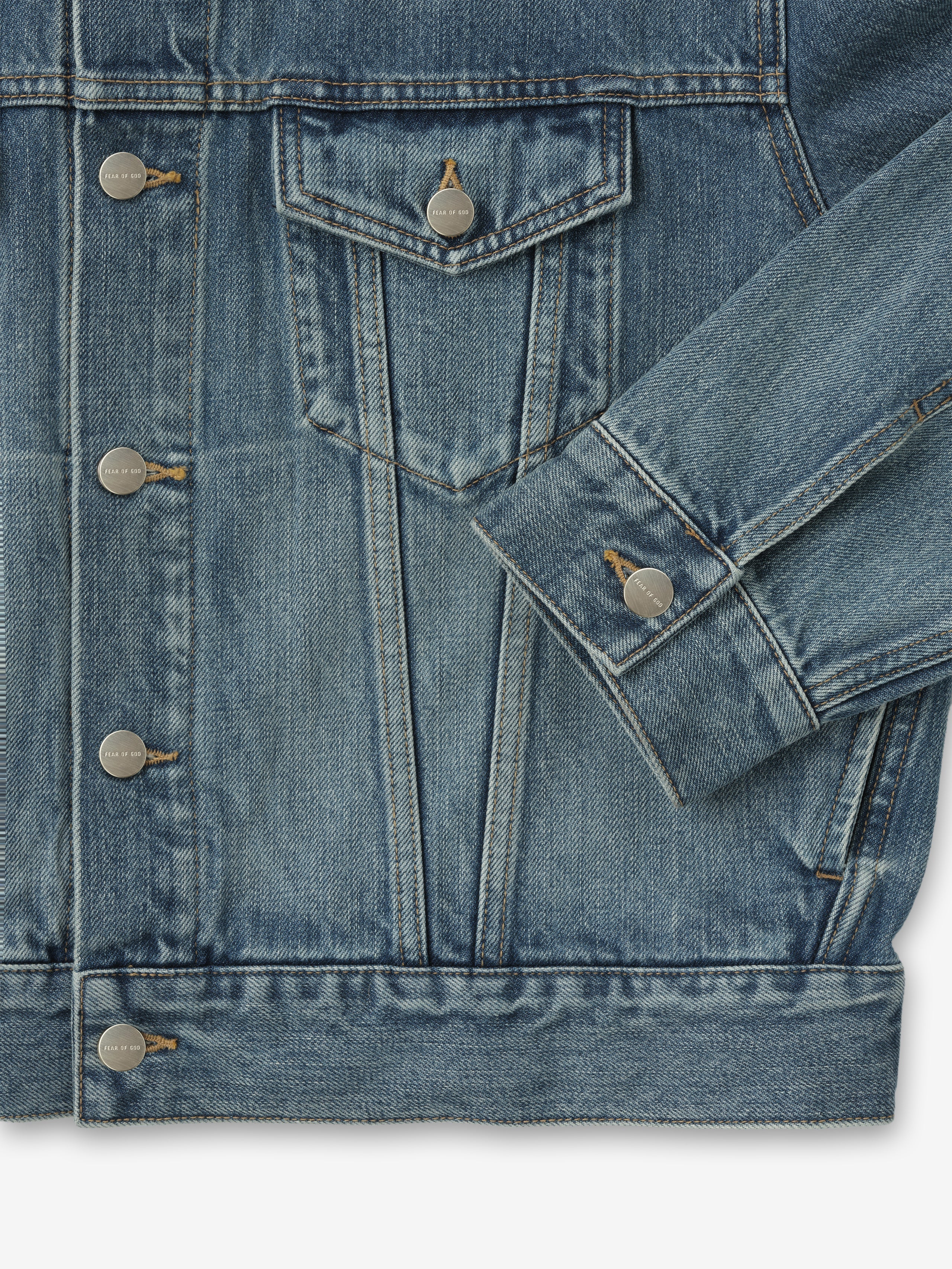 Essentials Classic Trucker Jacket Medium Indigo