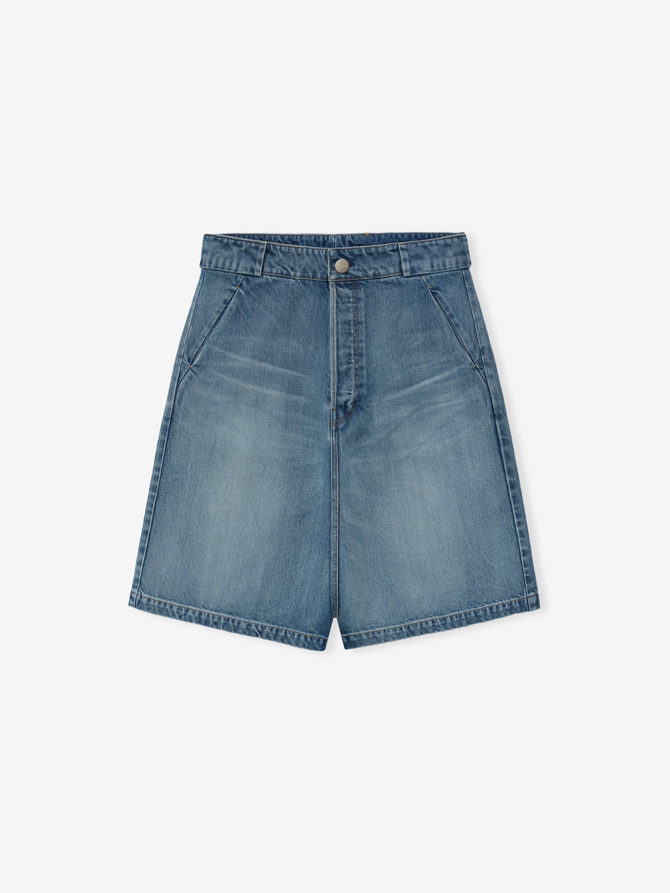 Essentials Denim Utility Shorts Medium Indigo