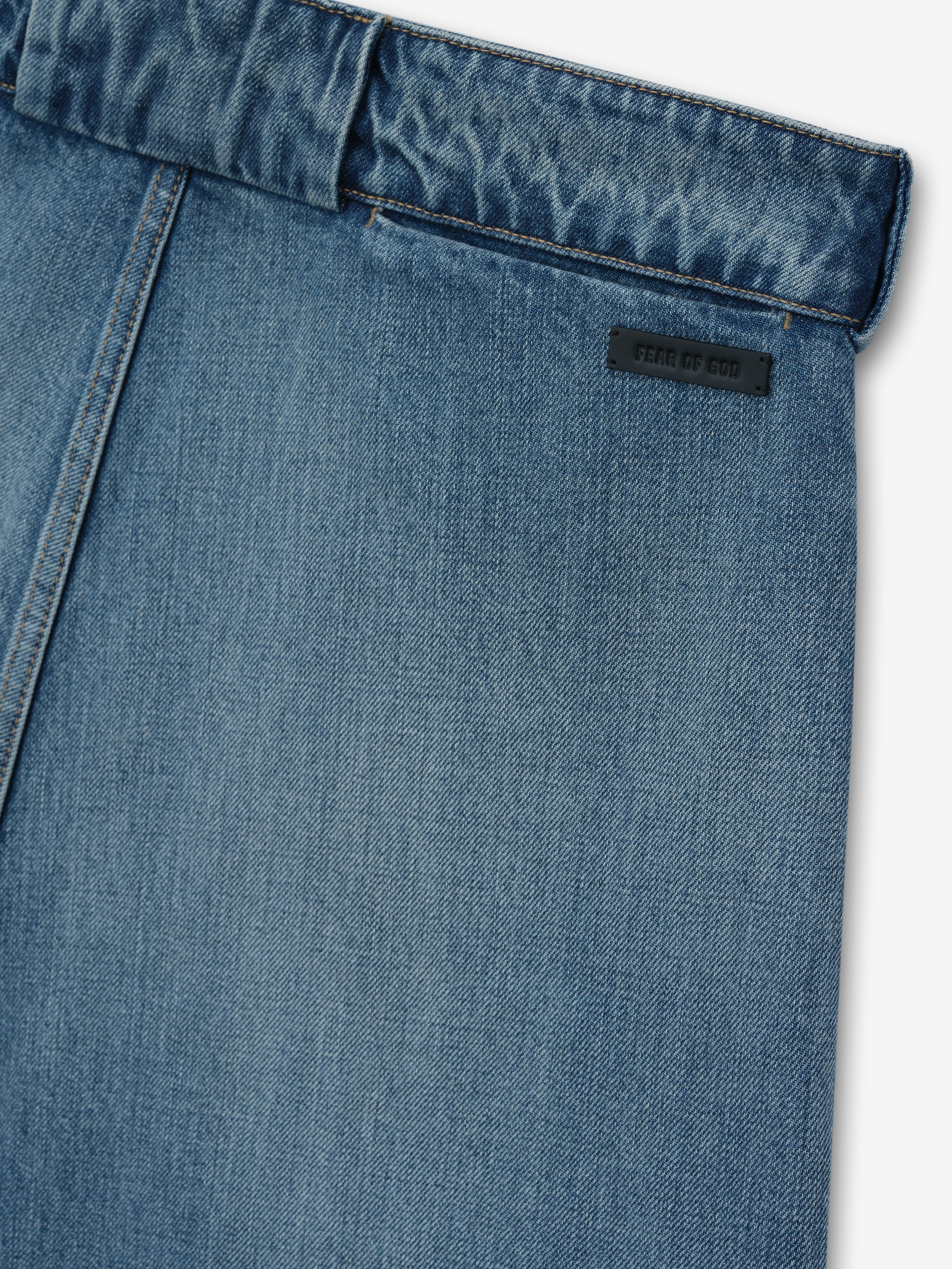 Essentials Denim Utility Shorts Medium Indigo