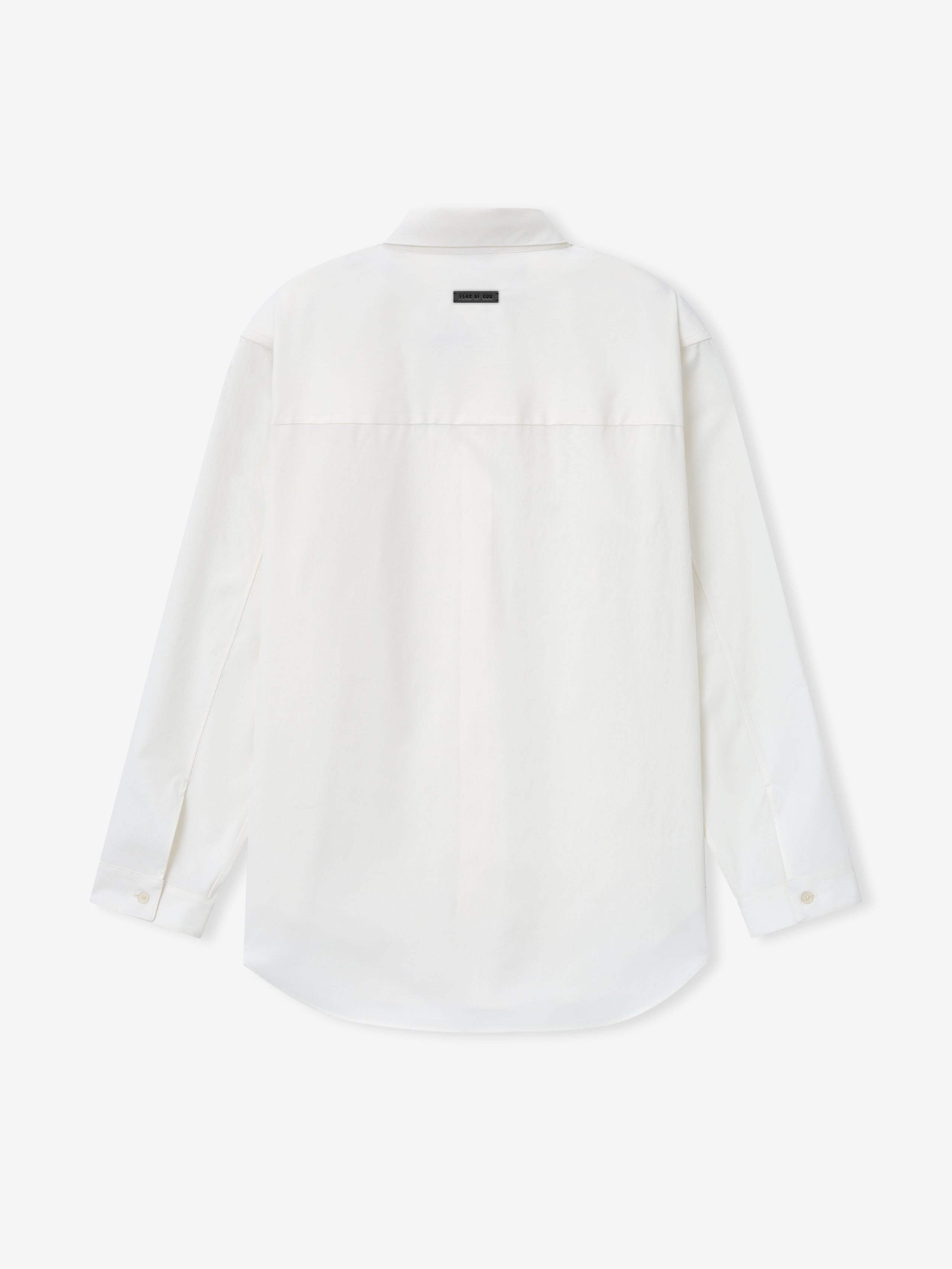 Essentials Cotton Wool Oxford Classic Shirt White