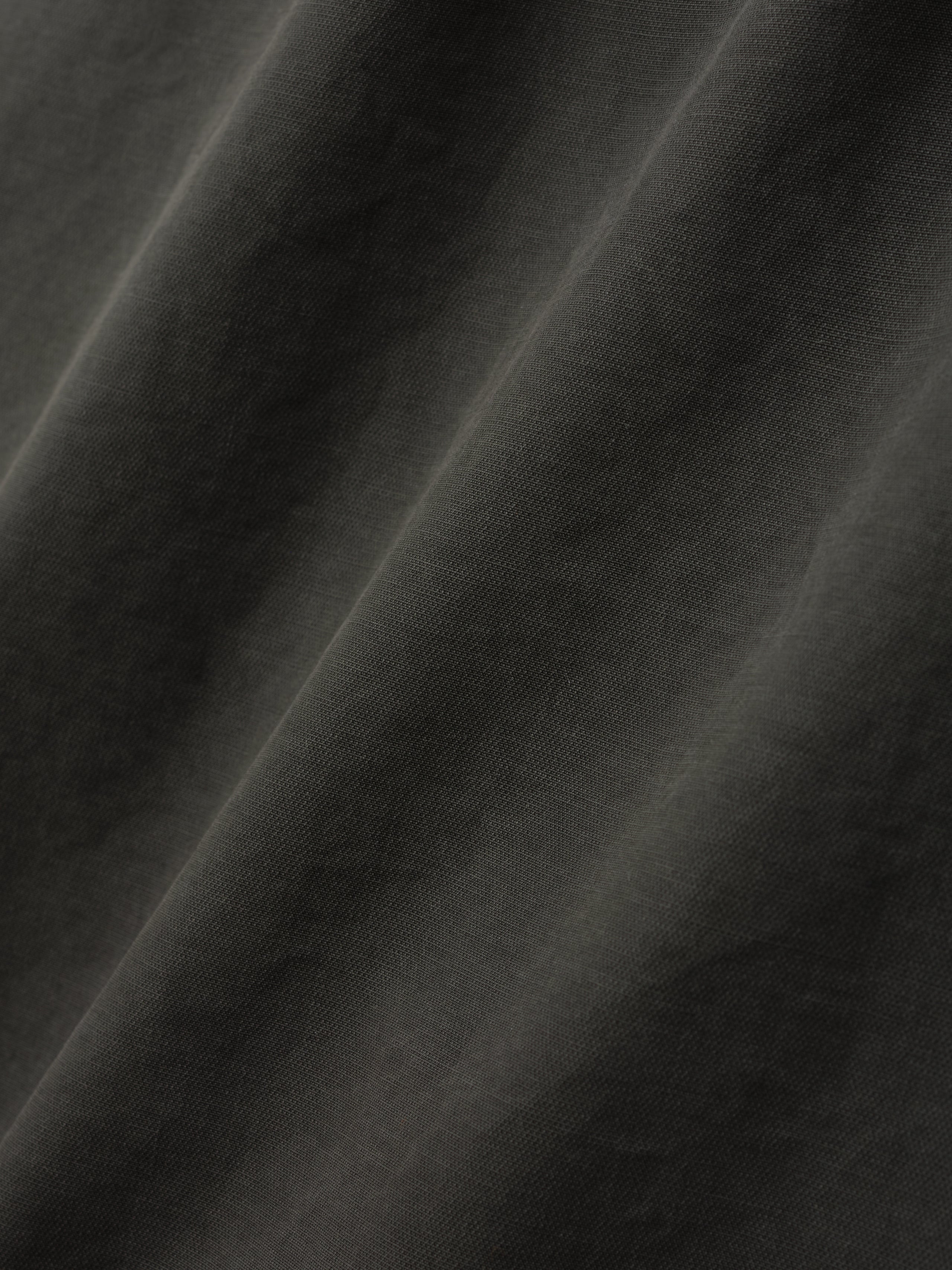 Essentials Garment Dyed Cotton Sport Jacket Dark Grey