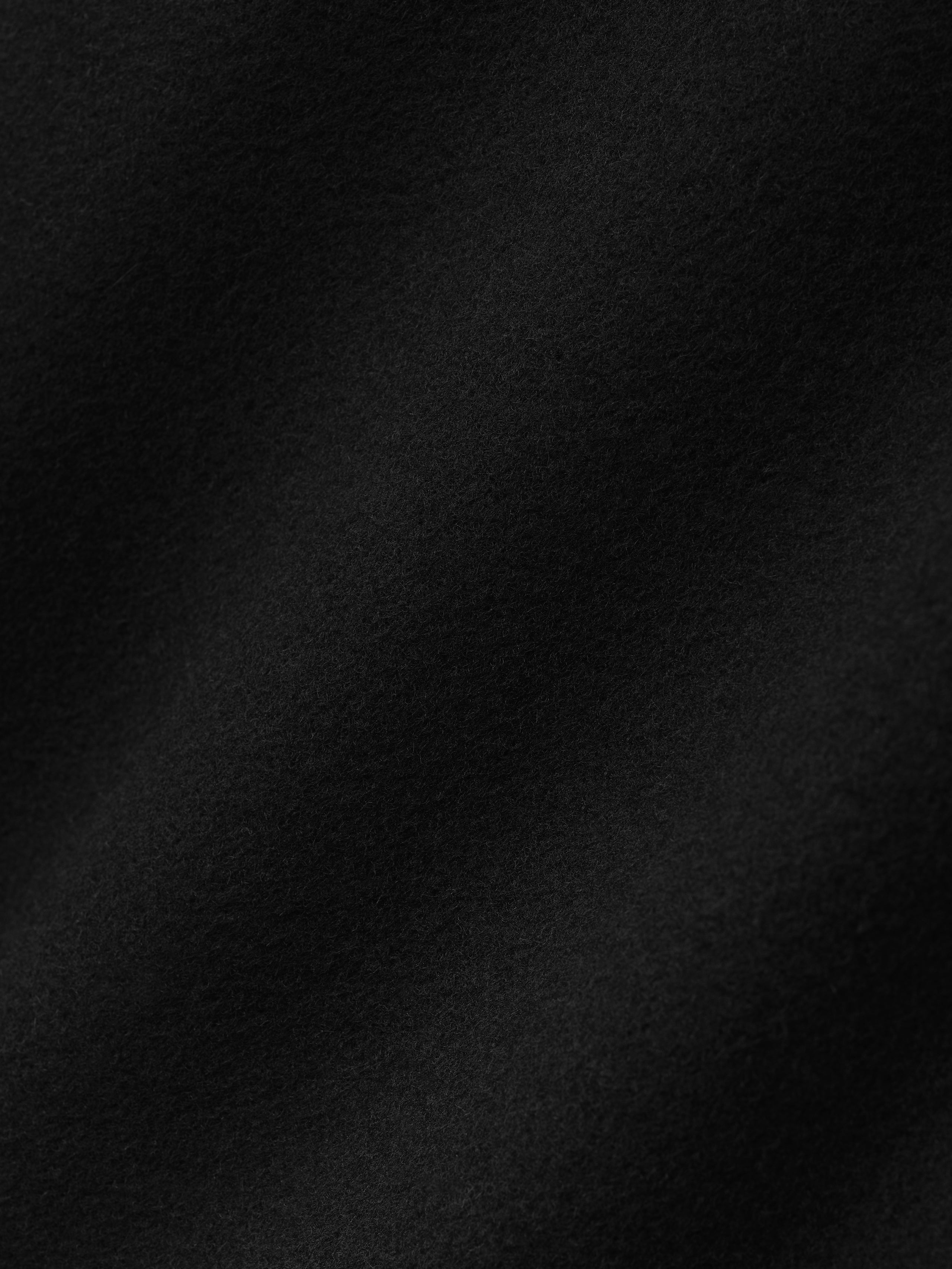 Essentials Double Face Wool Cashmere Flared Pants Black