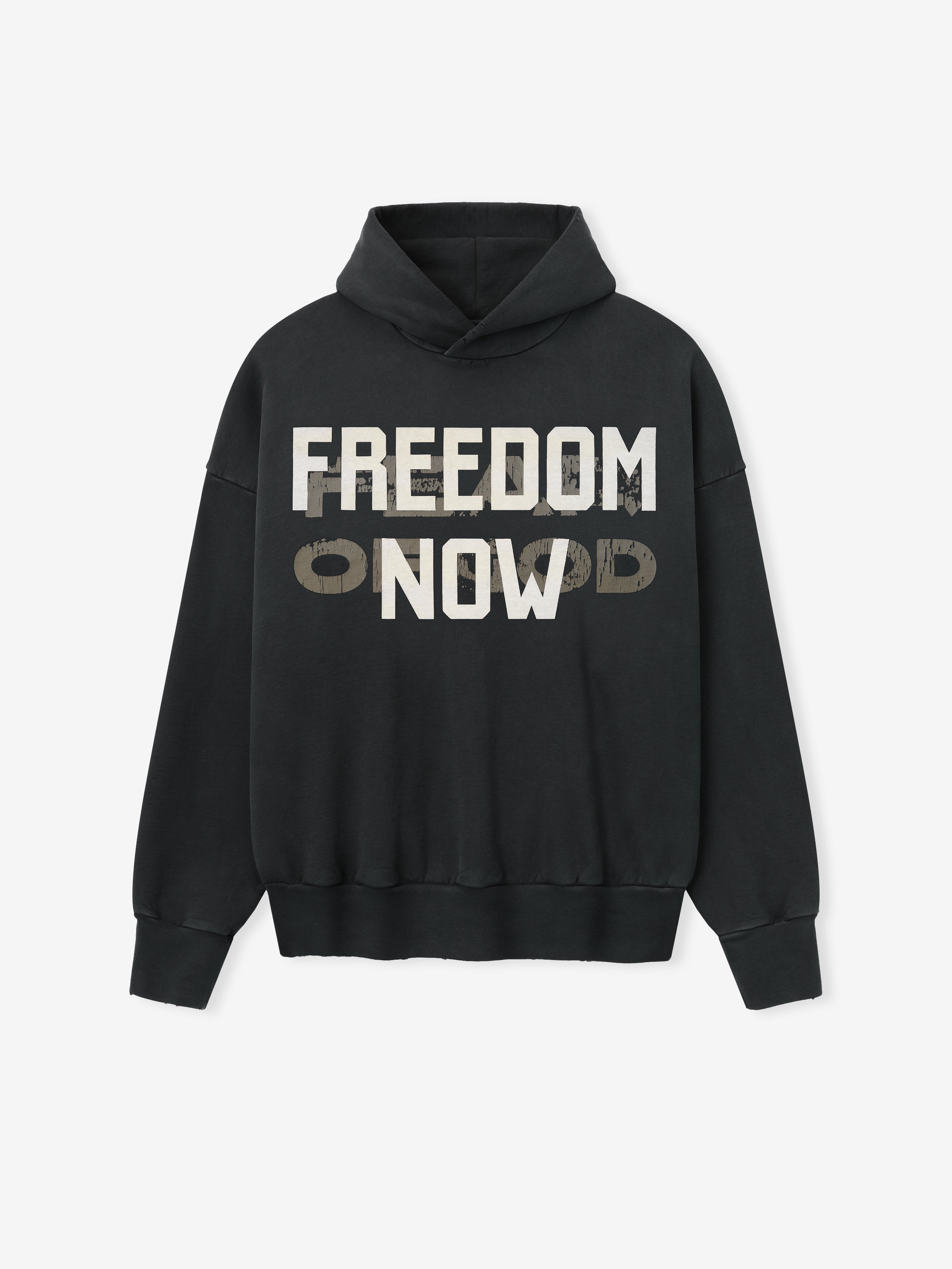 Essentials Freedom Now Hoodie Black
