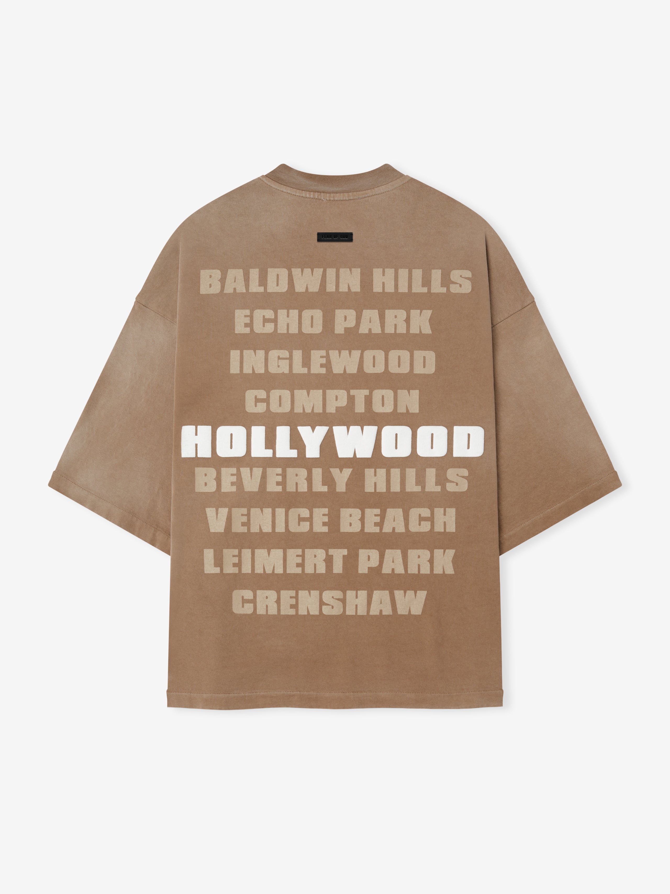 Essentials Vogue Fear Of God Neighborhood Tee Dune Pearl