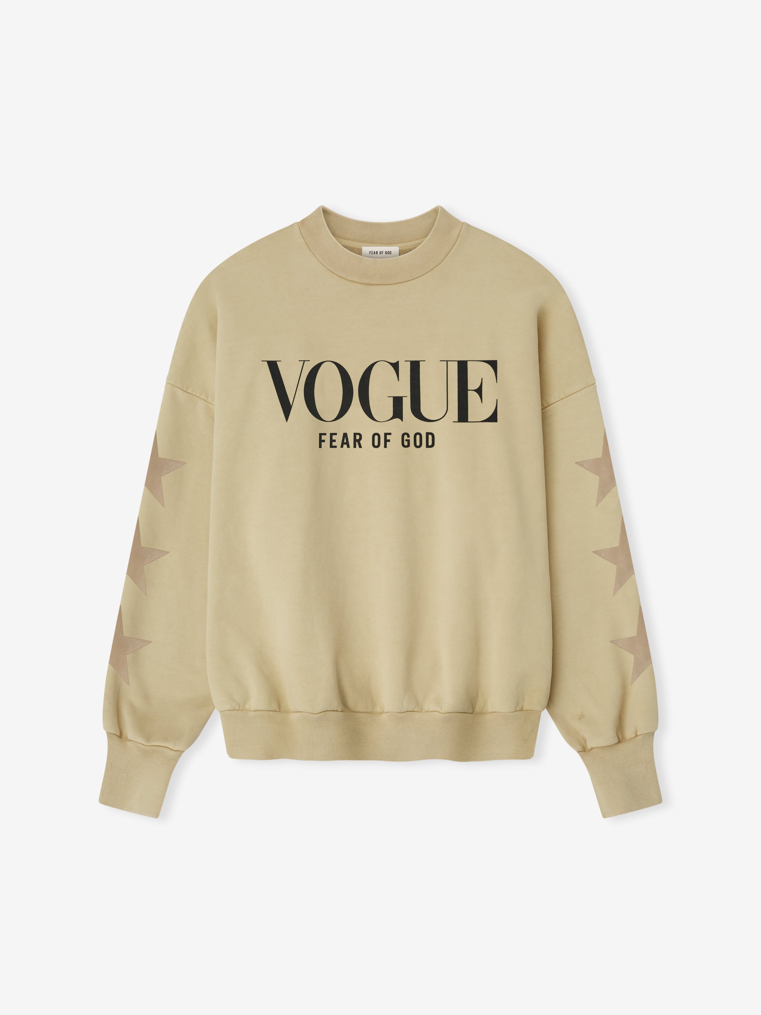 Essentials Vogue Fear Of God Neighborhood Crewneck Dirty Ivory
