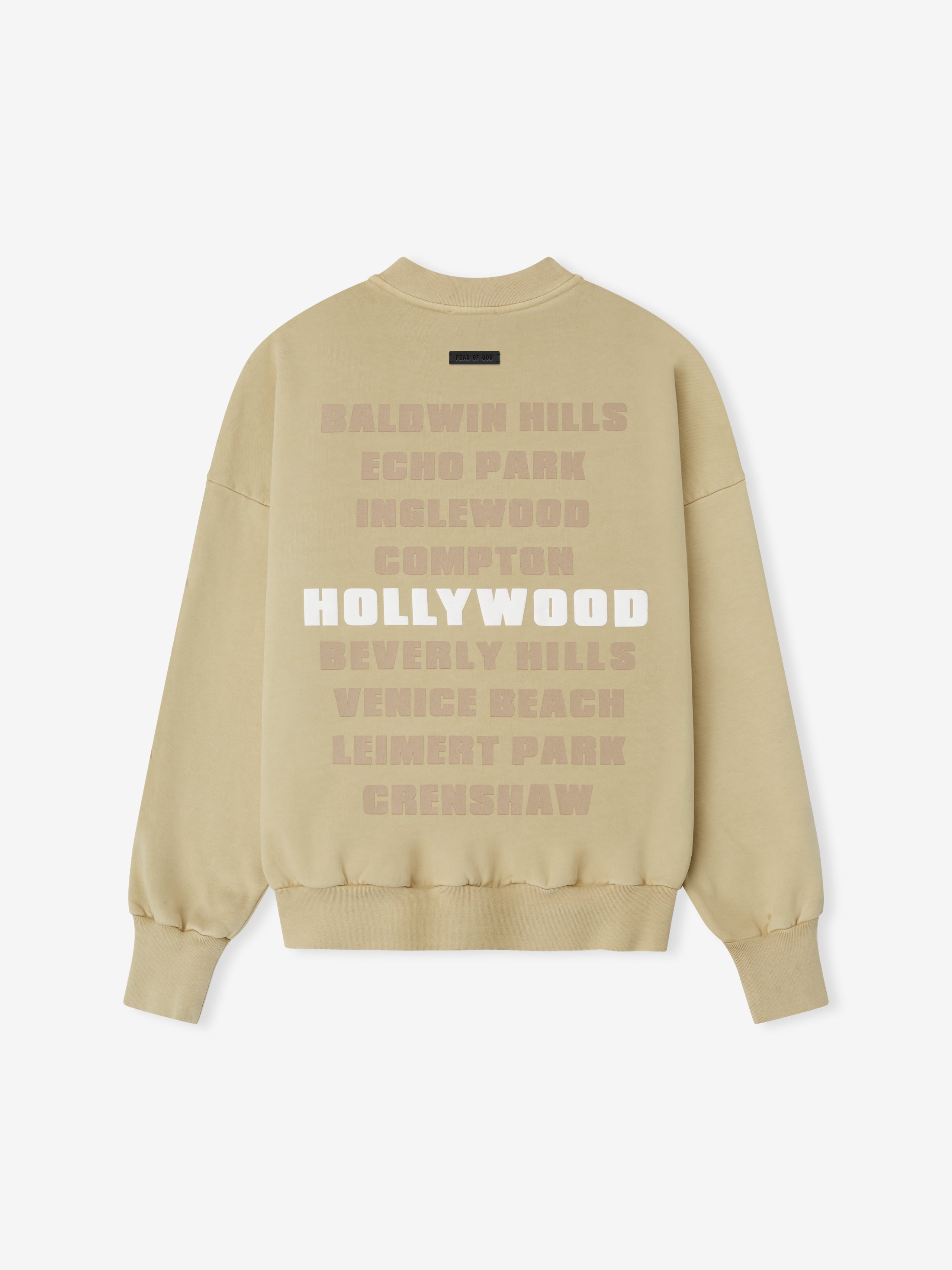 Essentials Vogue Fear Of God Neighborhood Crewneck Dirty Ivory