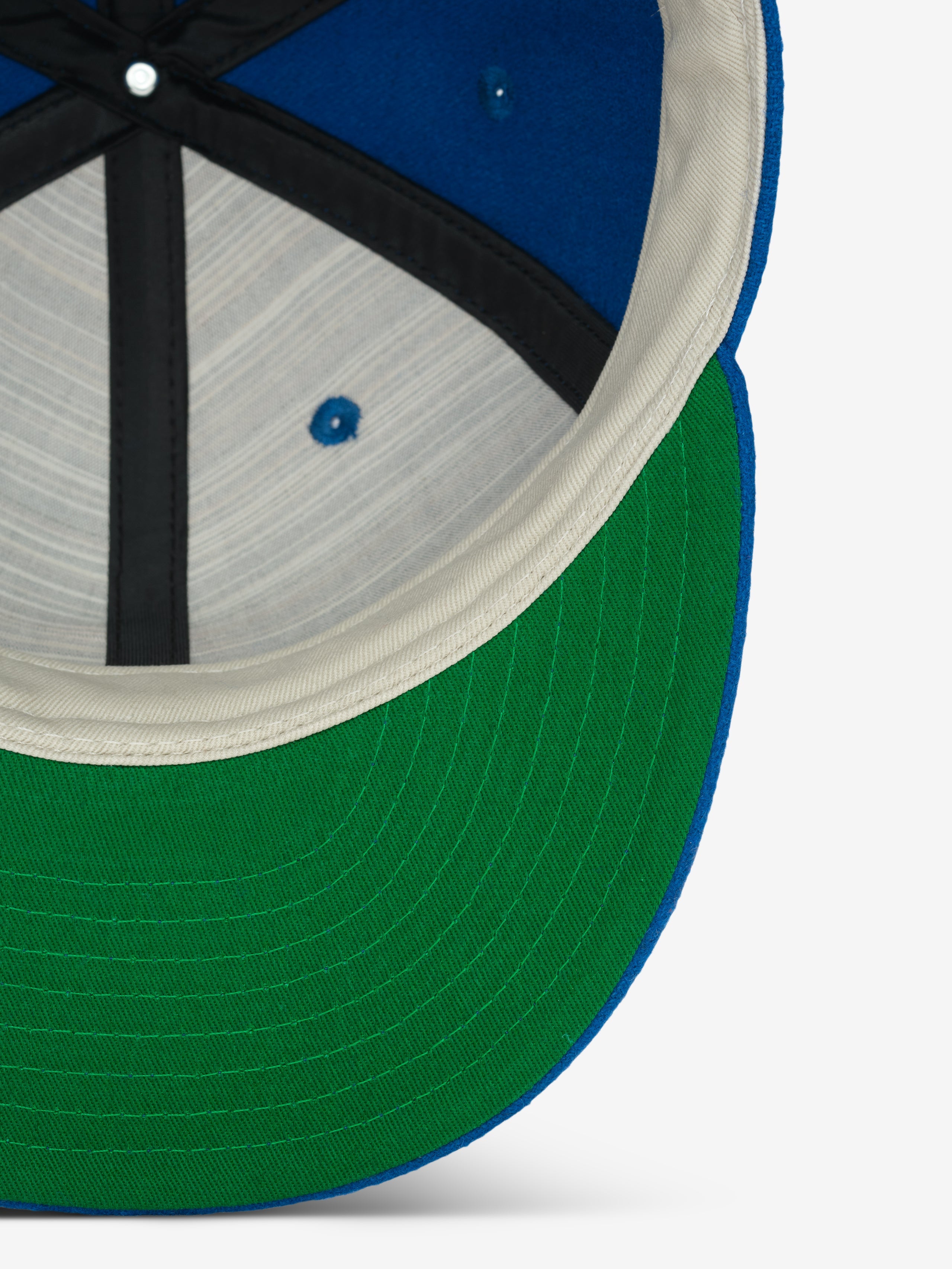 Essentials Chicago Cubs Wool Retro Crown 59Fifty Fitted Cap Blue