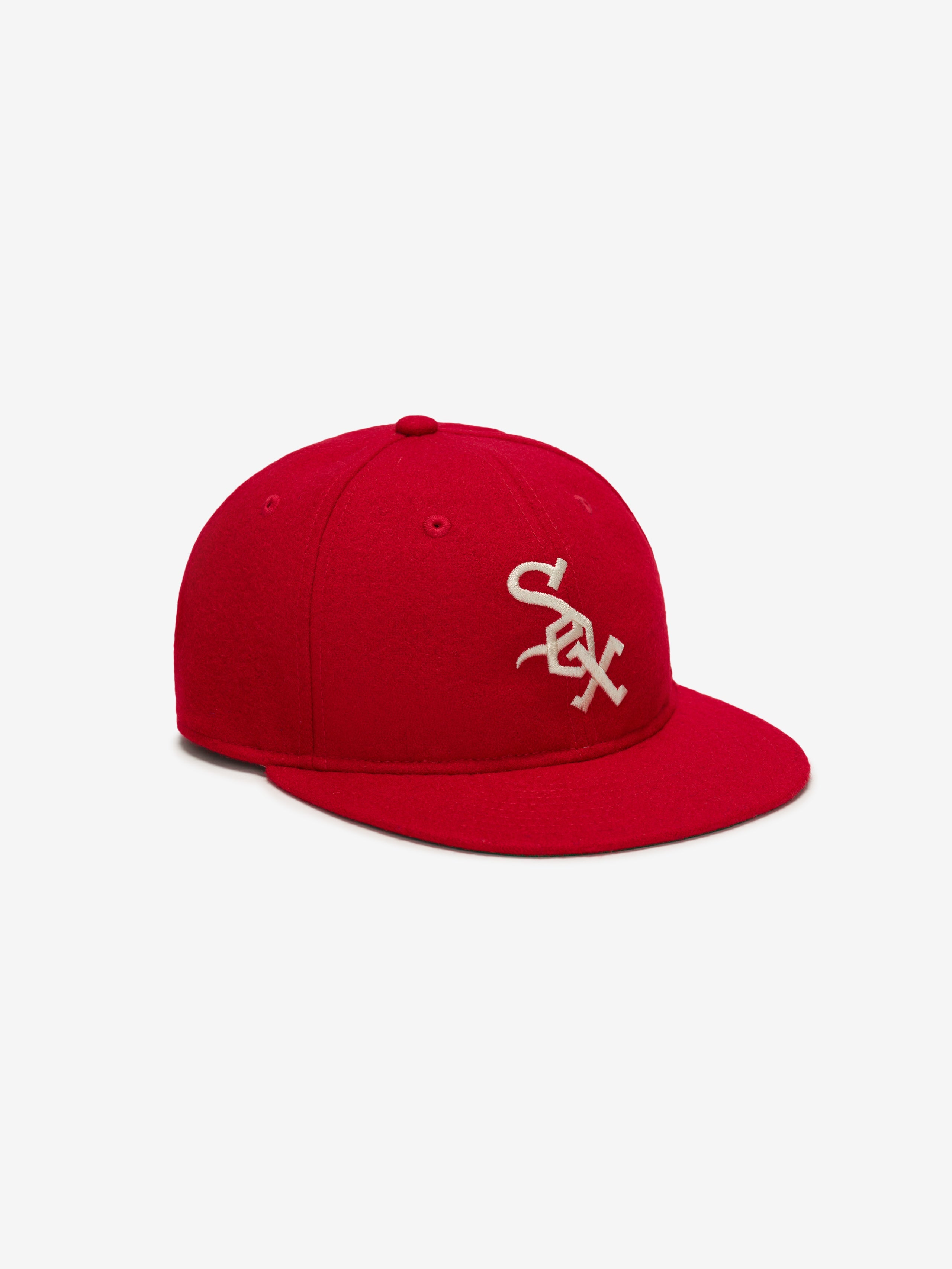 Essentials Chicago White Sox Wool Retro Crown 59Fifty Fitted Cap Red