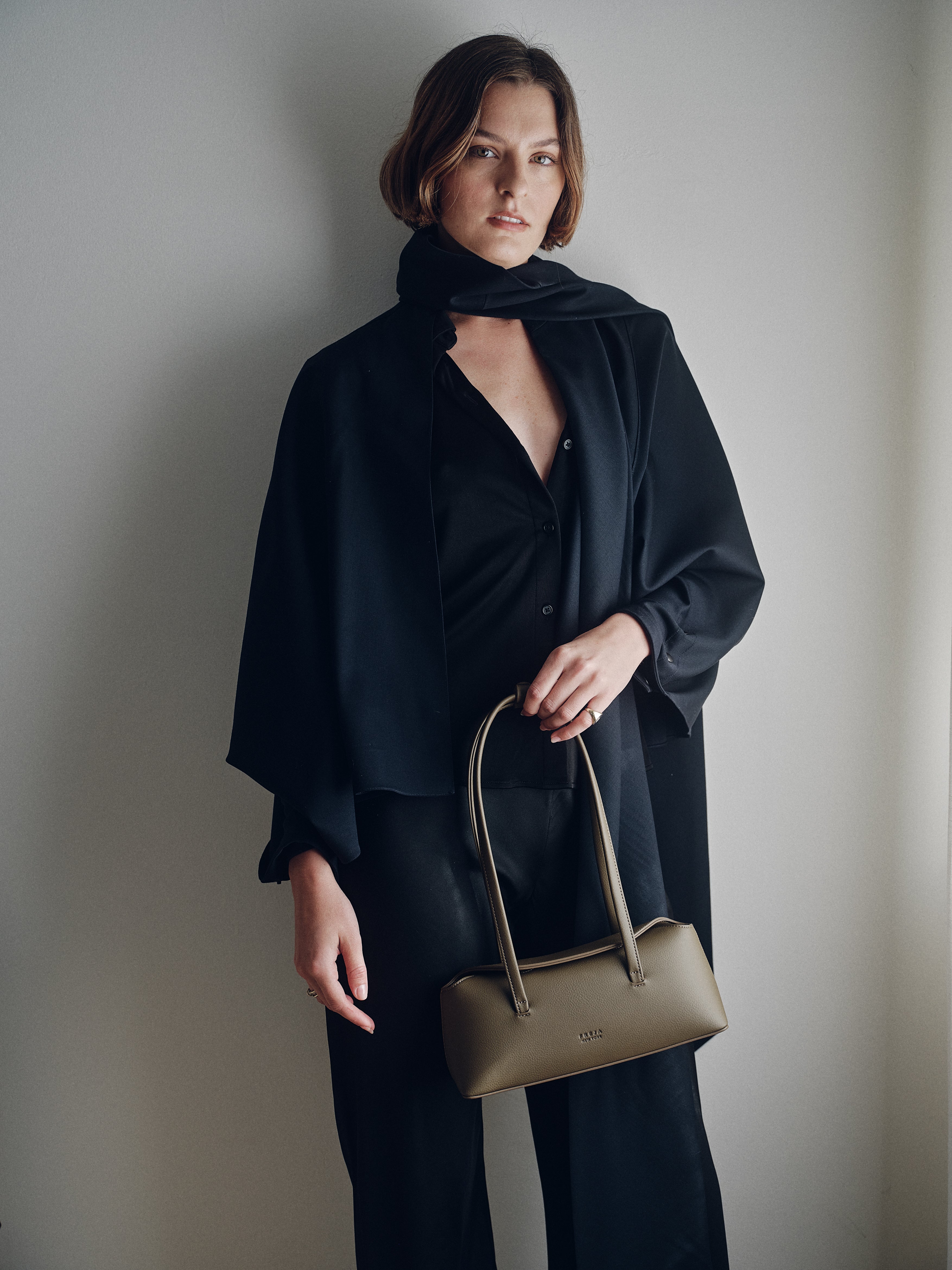 Freja Mini Chrystie Bag Olive