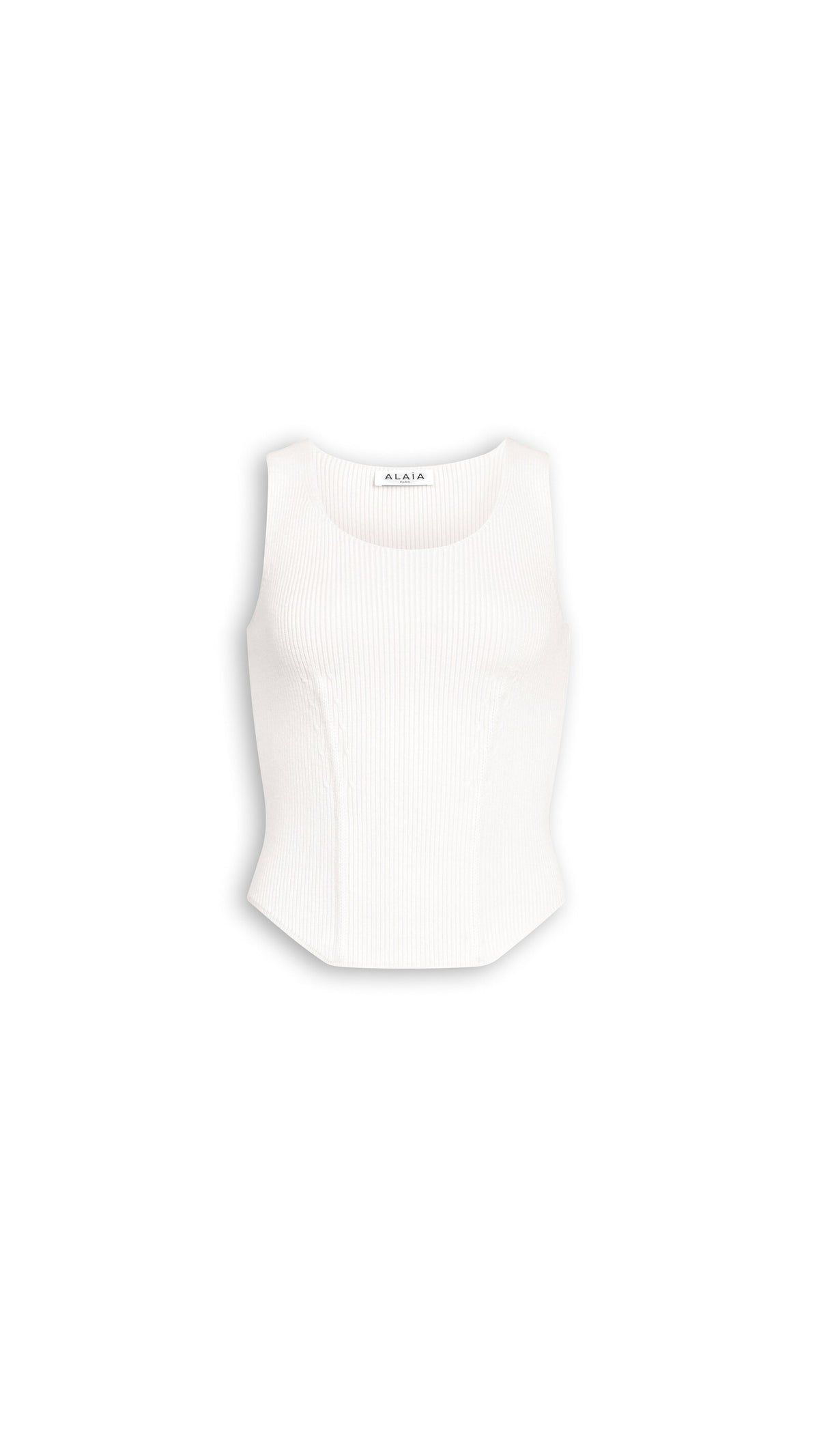 Alaïa Corset Wool Top
