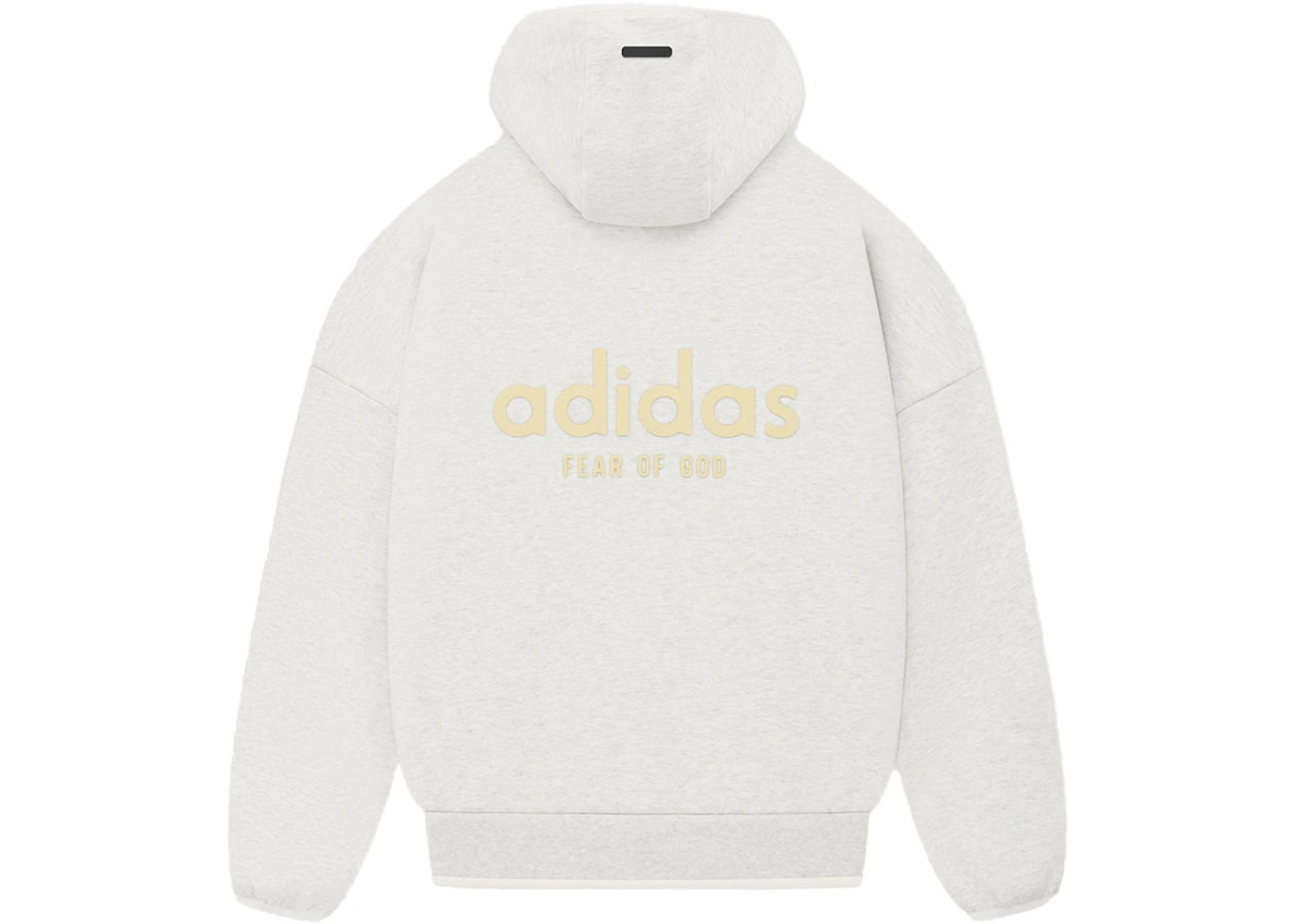 fear of god athletics heavy fleece hoodie oatmeal heather