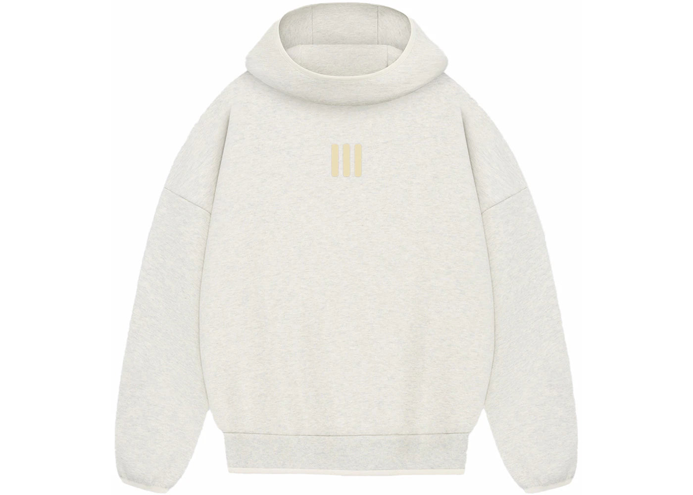 fear of god athletics heavy fleece hoodie oatmeal heather