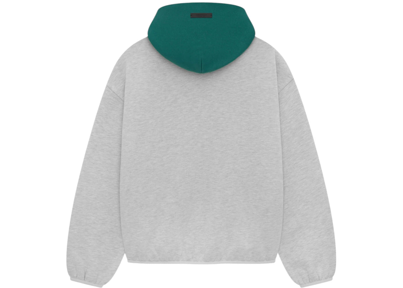 fear of god essentials celtics hoodie light heather