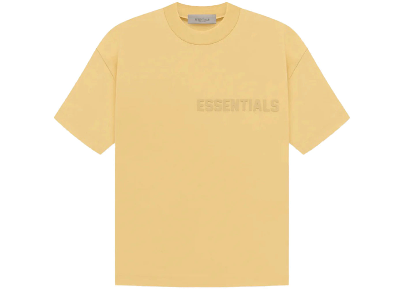 fear of god essentials ss tee light tuscan