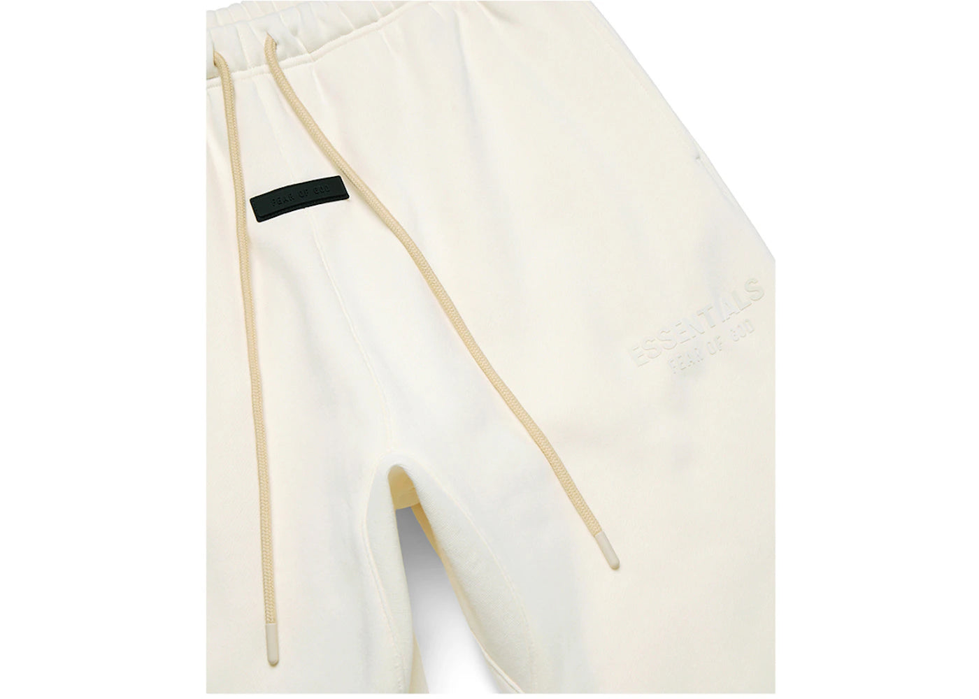 fear of god essentials sweatpant cloud dancer