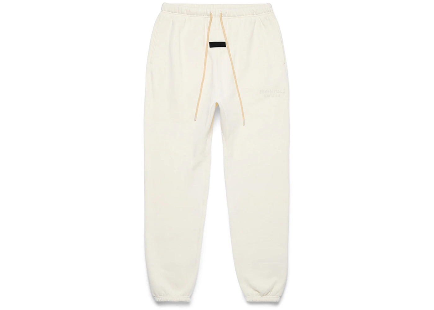 fear of god essentials sweatpant cloud dancer