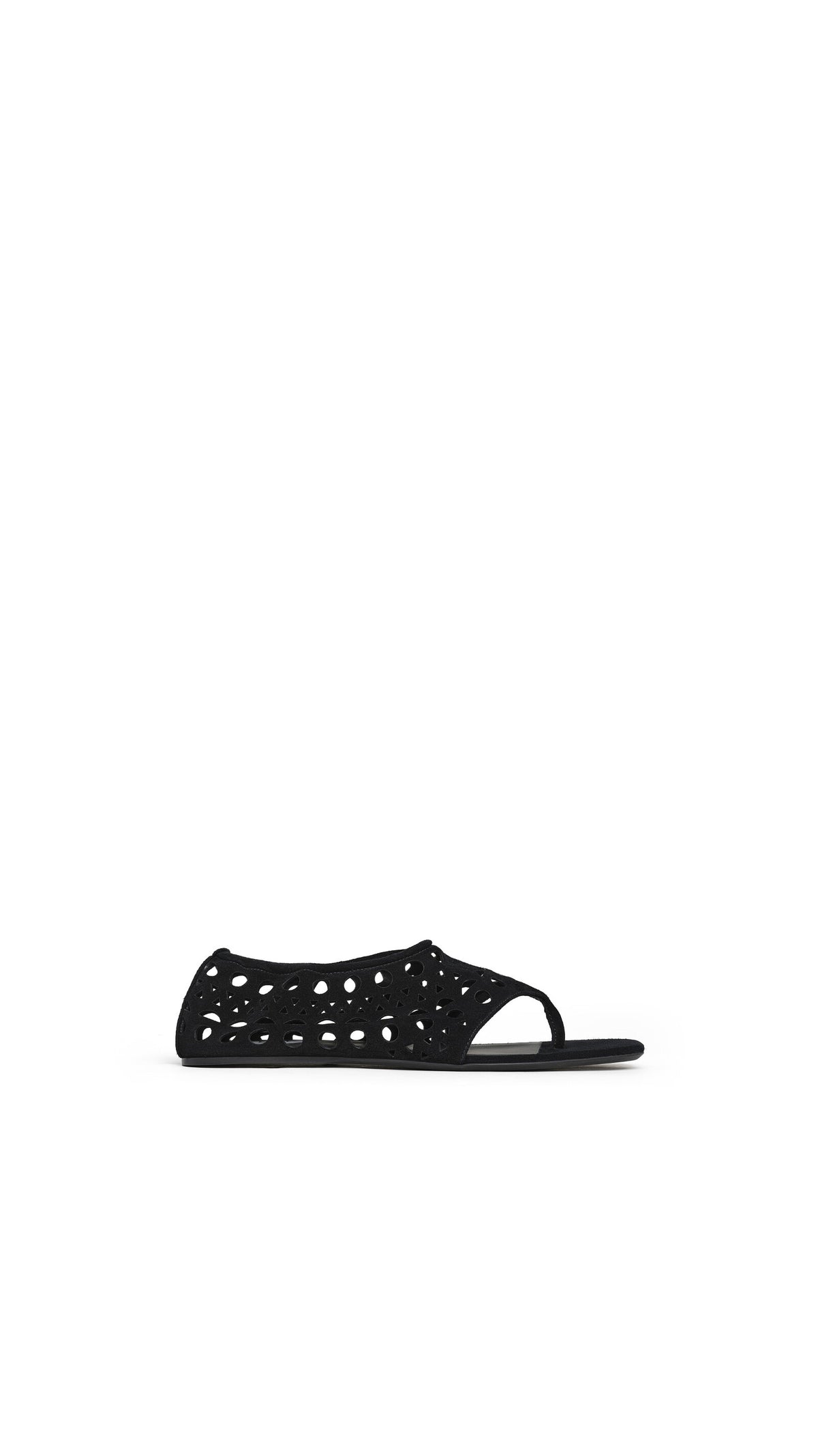 Alaïa Vienne Thong Sandals In Velvet Calfskin