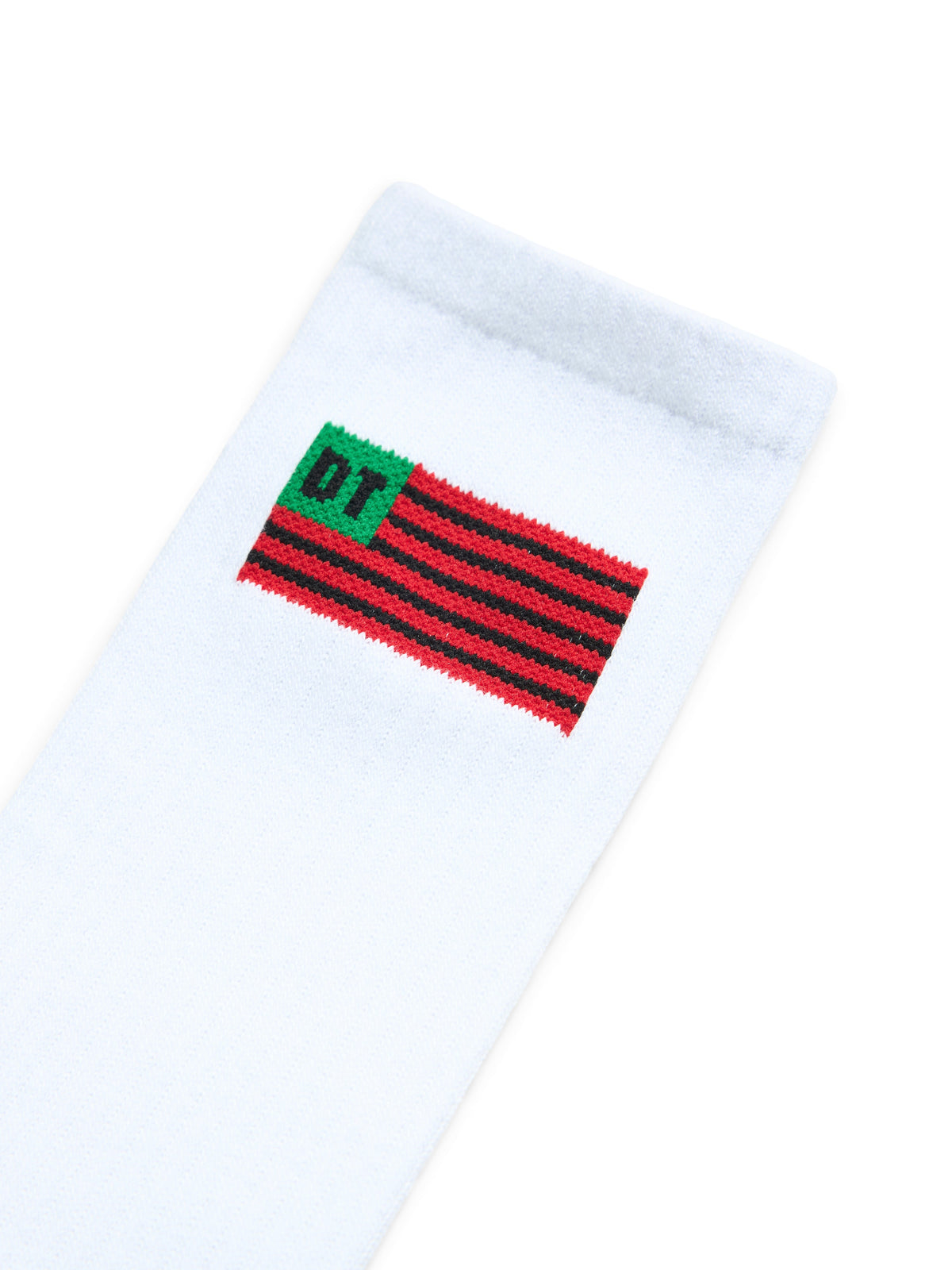 Denim Tears Flag Socks 3-Pack White