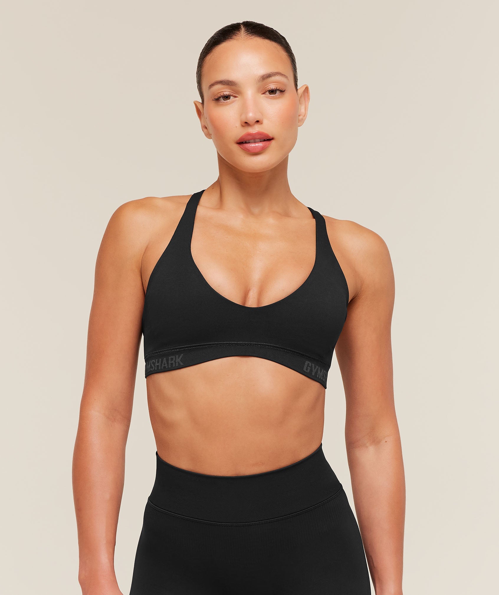 Women's Gymshark Flex V4 Sports Bra Black