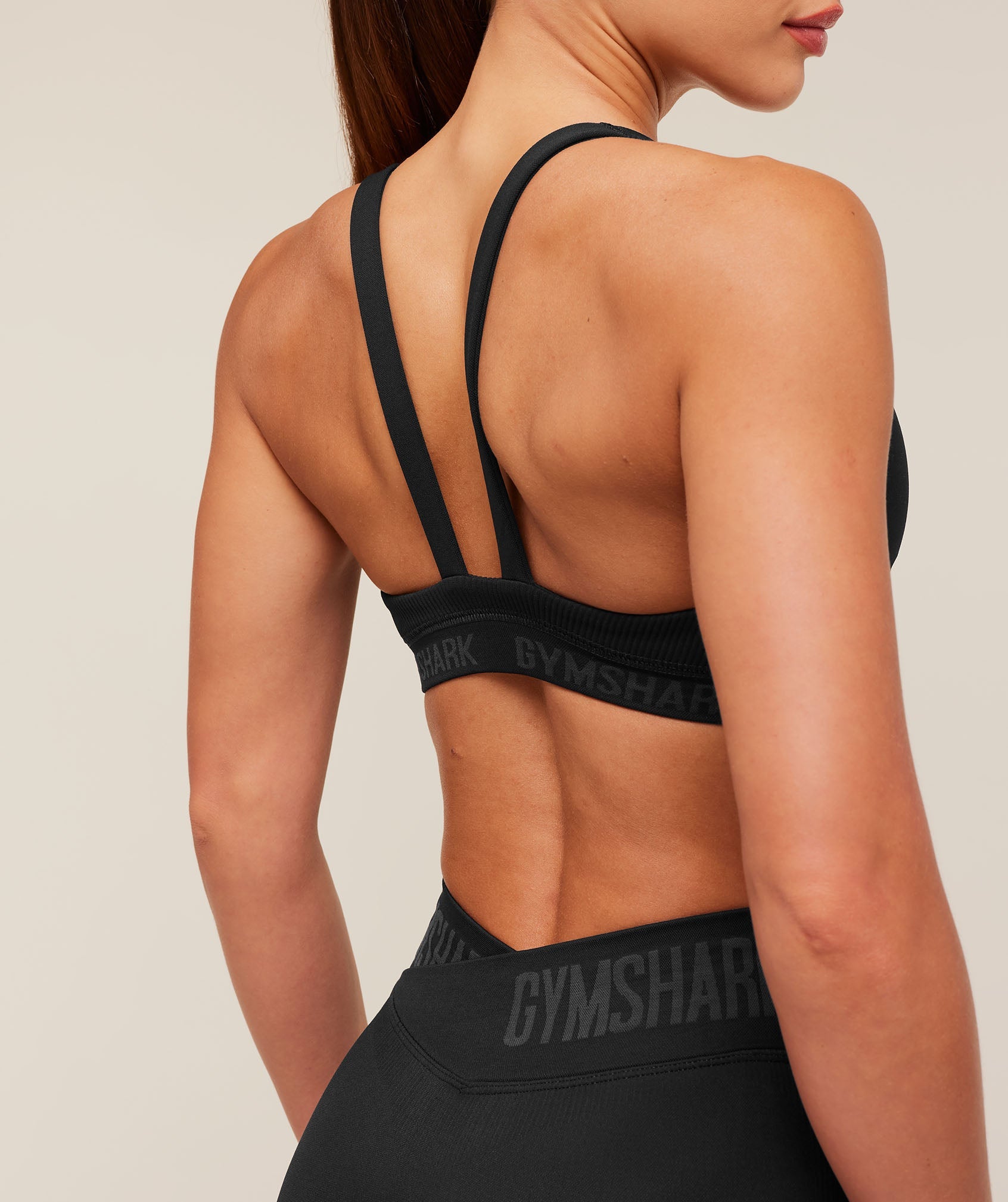 Women's Gymshark Flex V4 Sports Bra Black