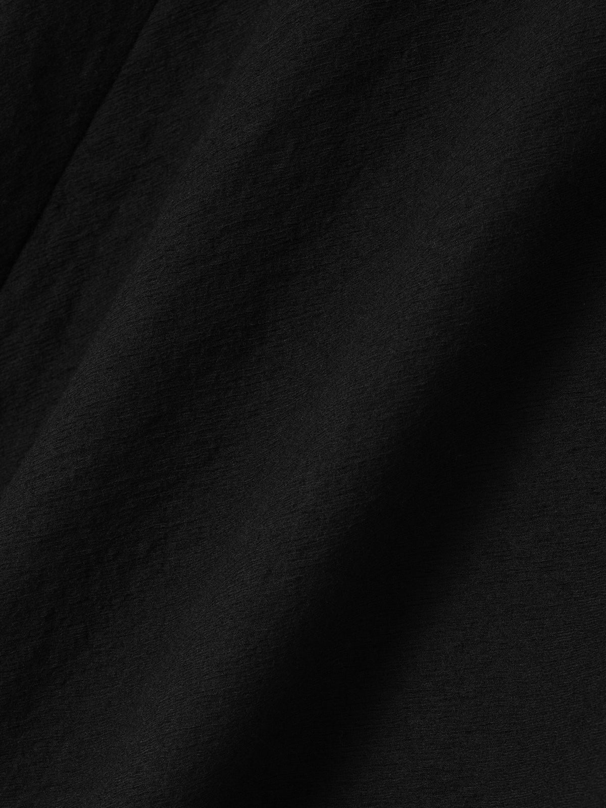 Essentials Virgin Wool Polo Shirt Black