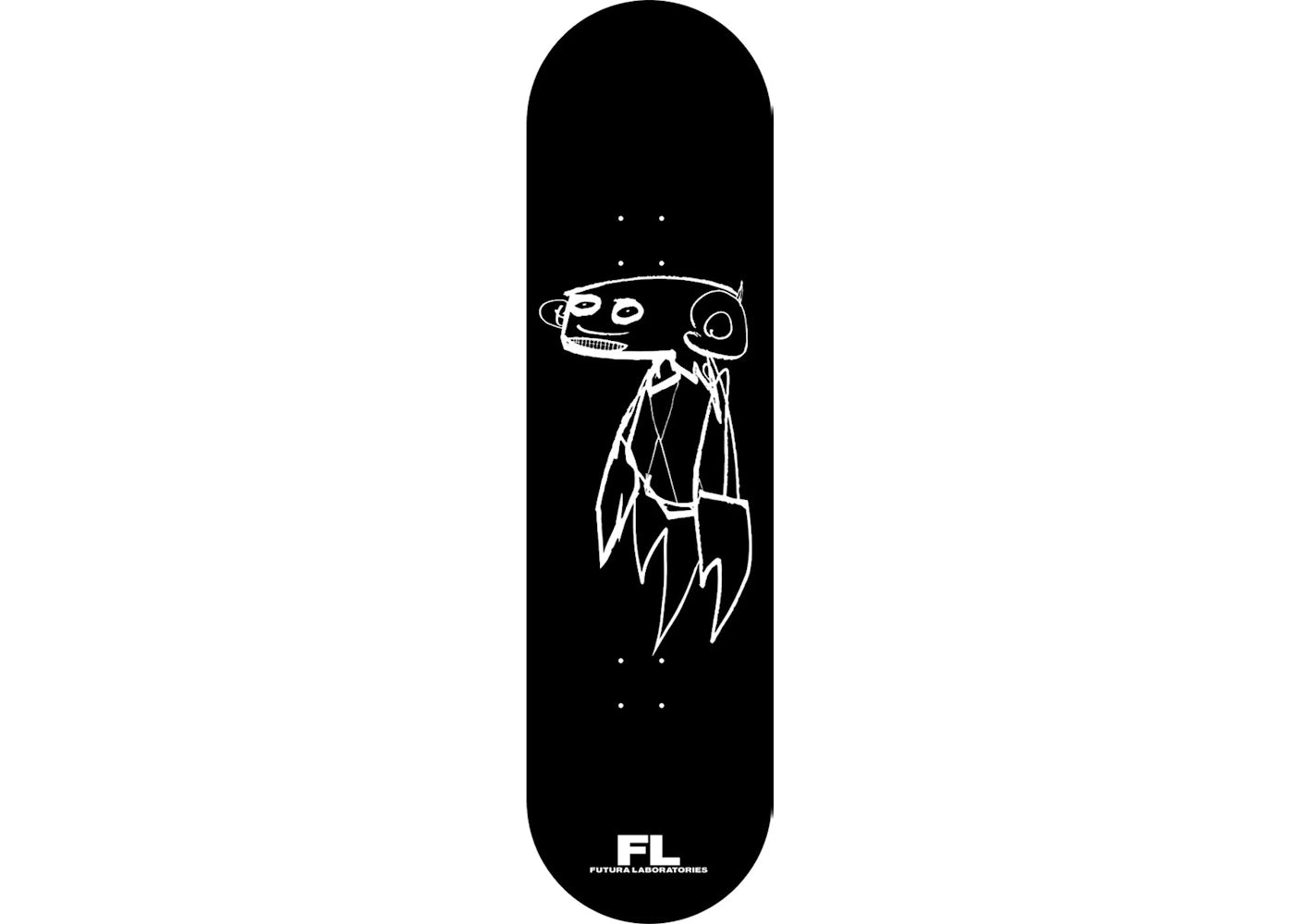 Futura Laboratories Sketch Skateboard Deck Black