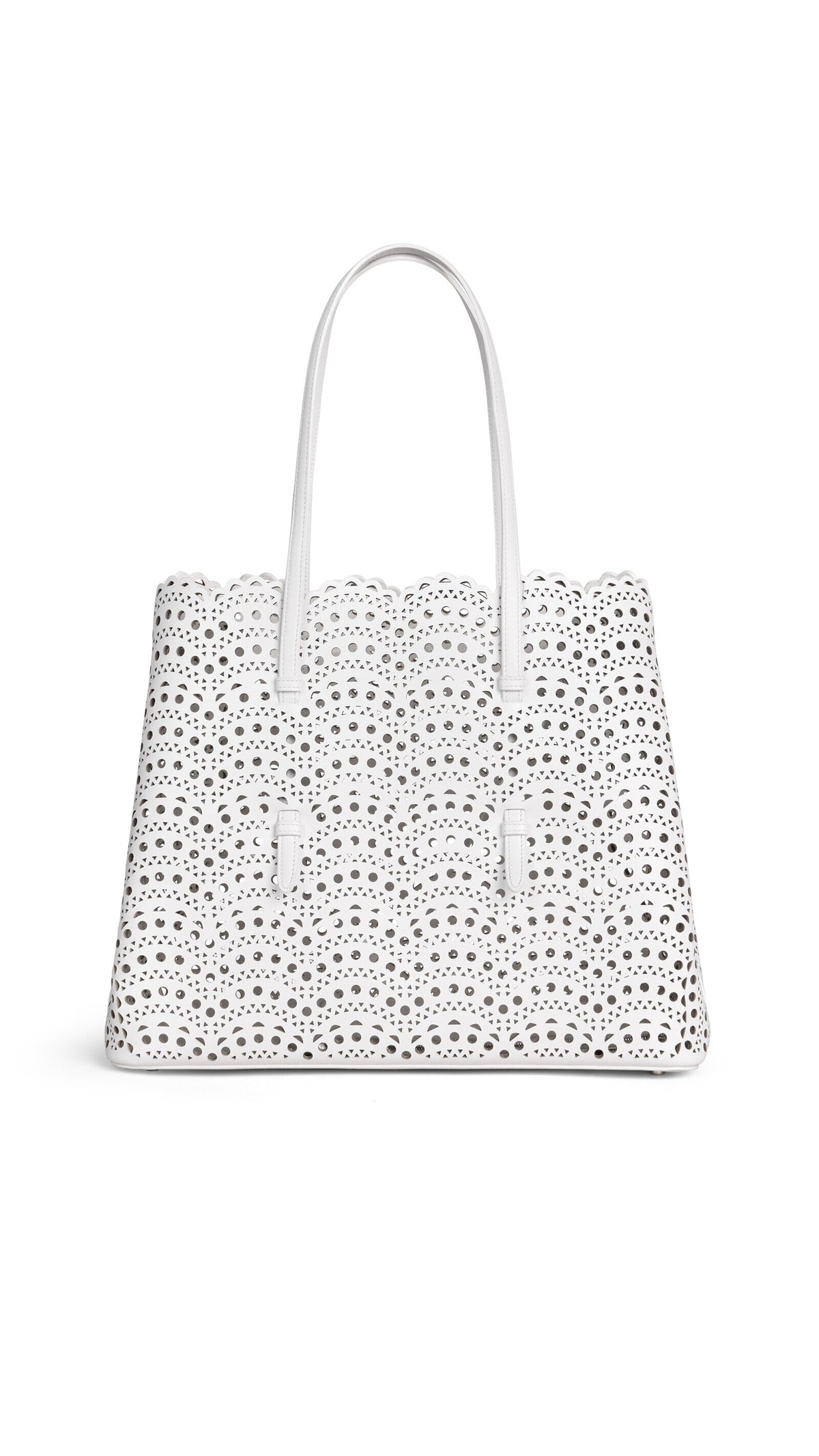 Alaïa Mina 37 Bag In Perforated Vienne Calfskin