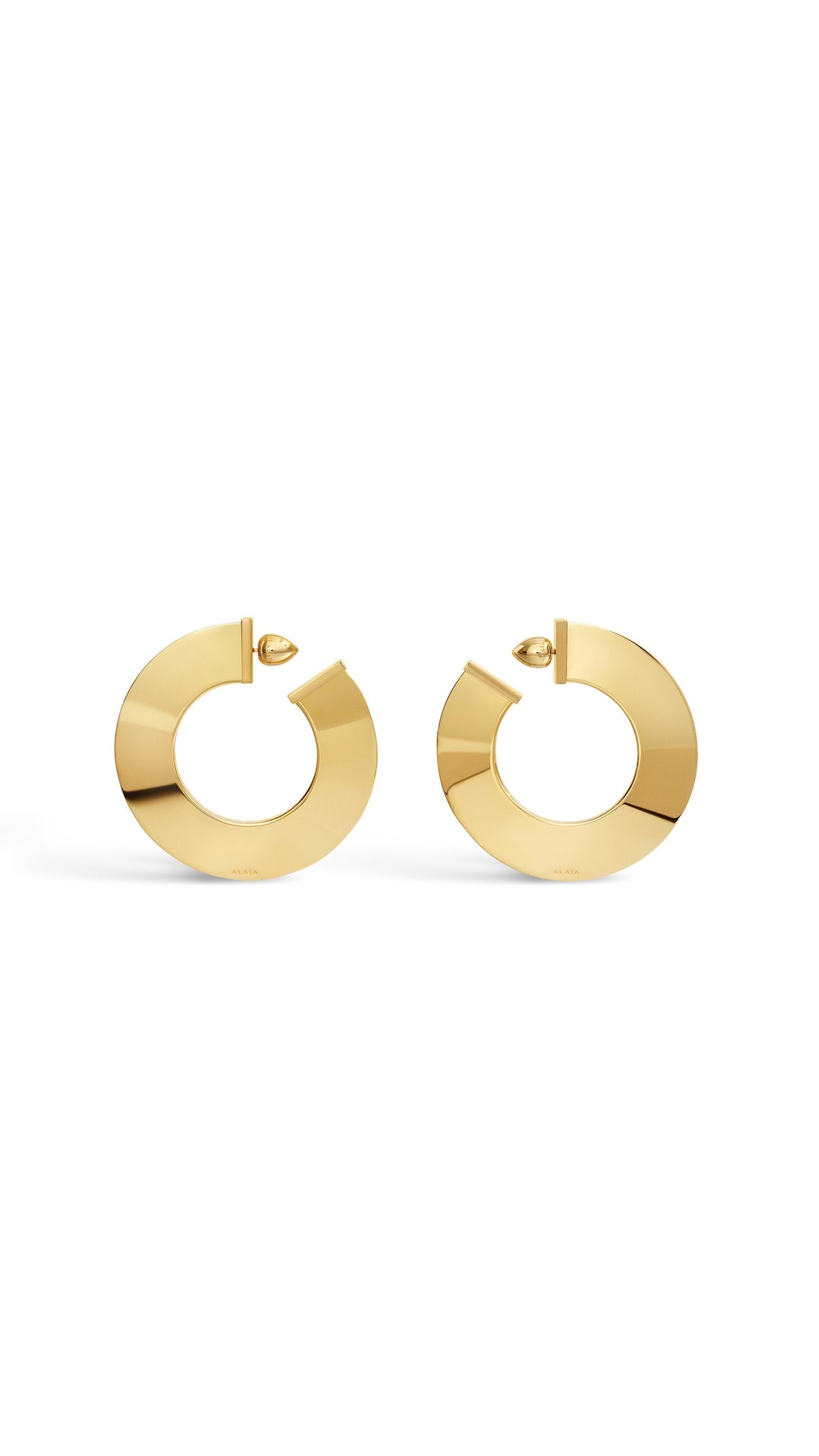 Alaïa Blade Hoops
