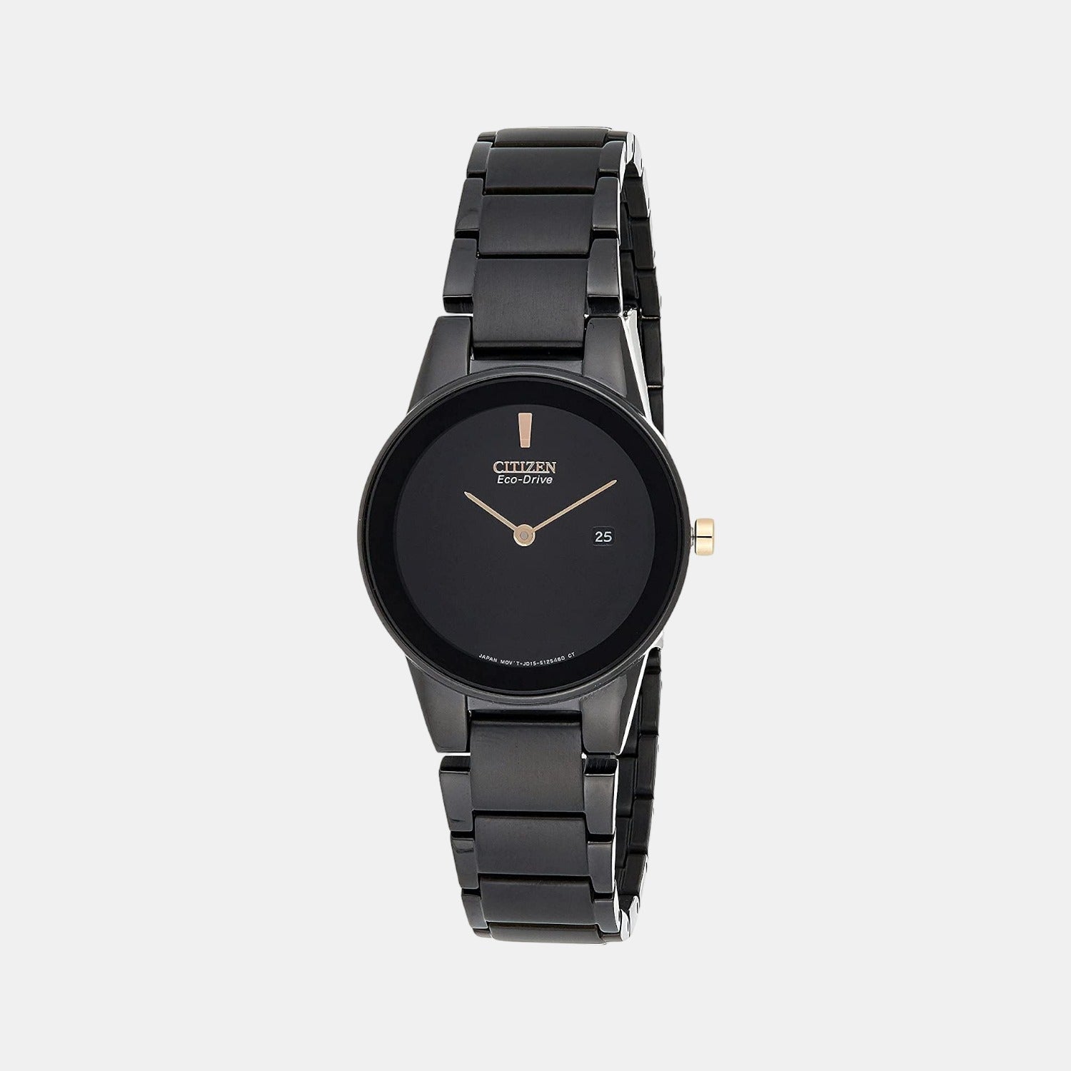 Citizen Axiom Women Quartz Black Dial Analog Stainless Steel Ga1055-57F