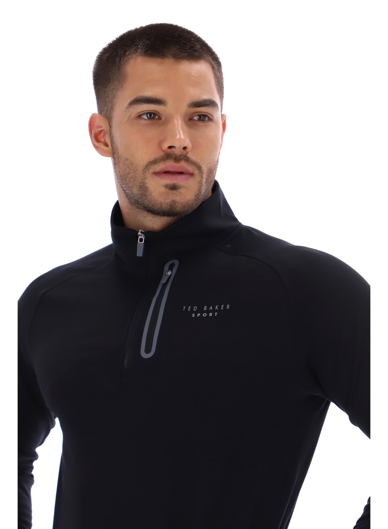 Ted Baker Gary Quick Dry 14 Zip Training Top