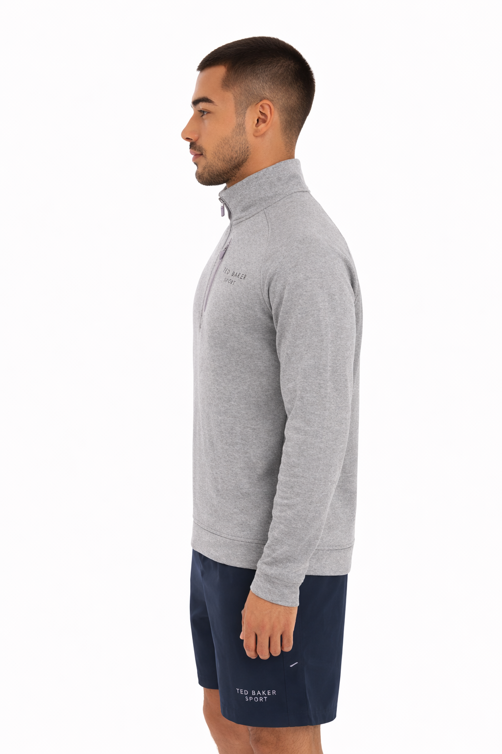 Ted Baker Gary Quick Dry 14 Zip Training Top