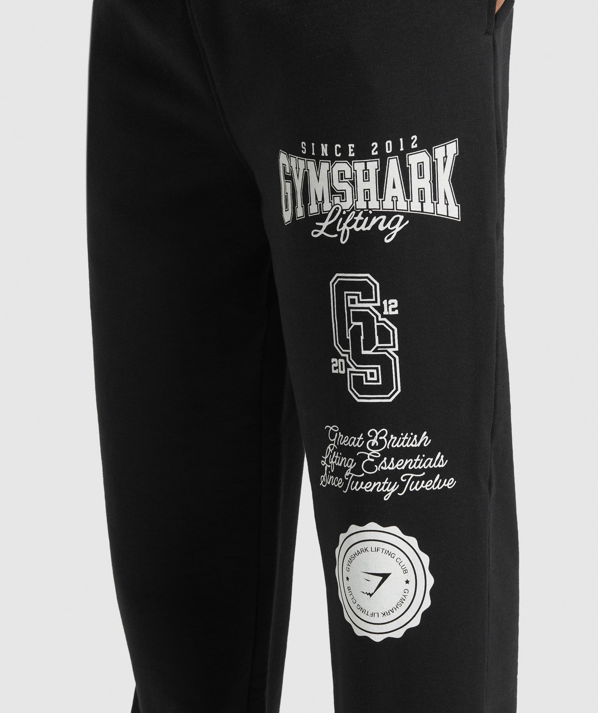 Gymshark Lifting Essentials Straight Leg Pant Black