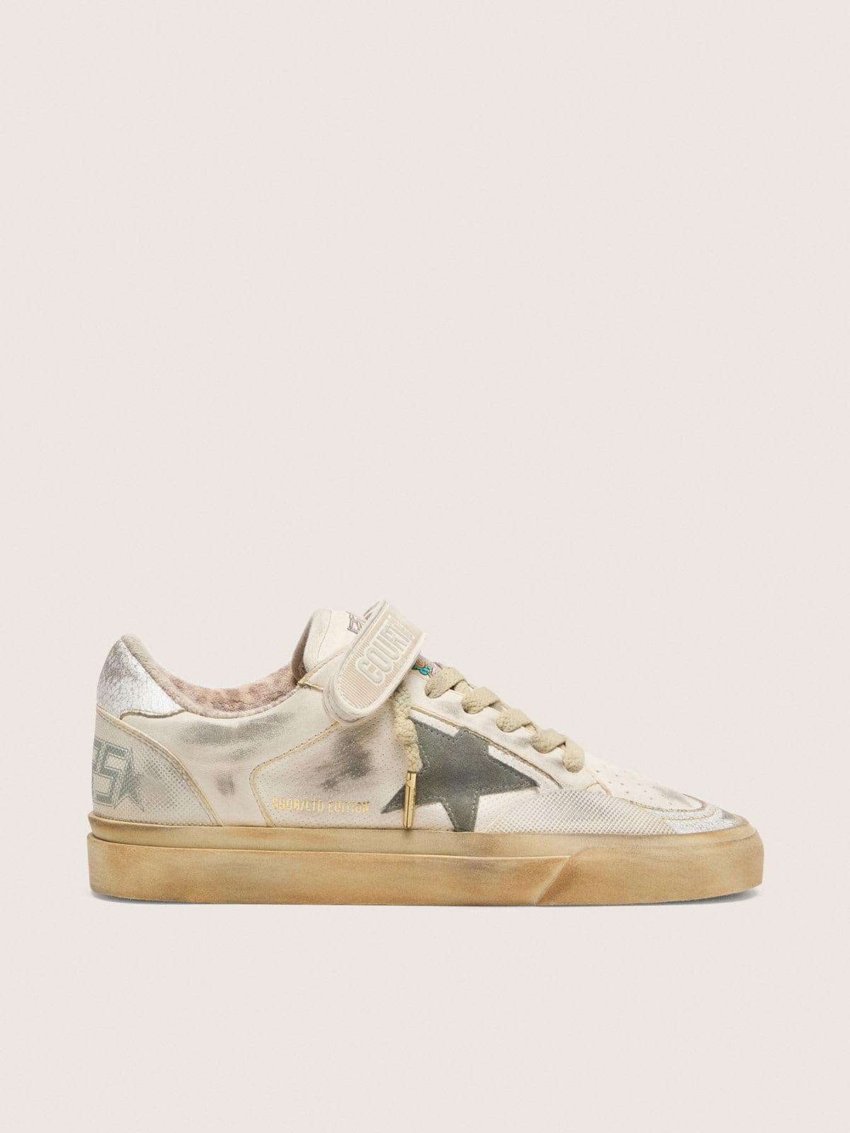 Golden Goose Mens Ball Star Lab With Velcro Fastening Mens