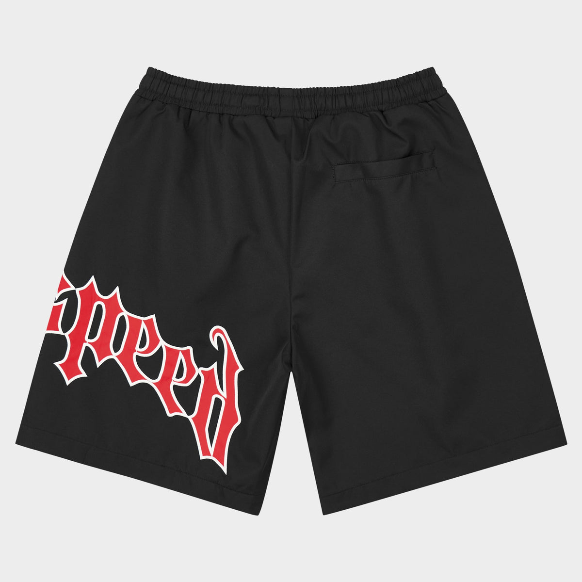 Godspeed OG Logo Nylon Shorts (Bred)