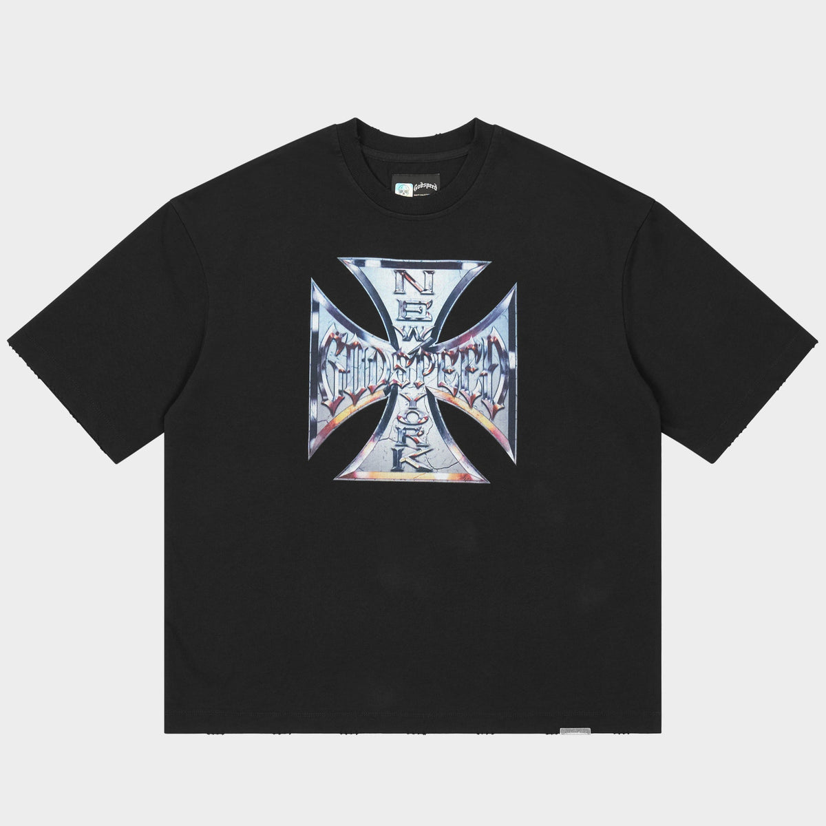 Godspeed Chrome Motto T-Shirt (Black)