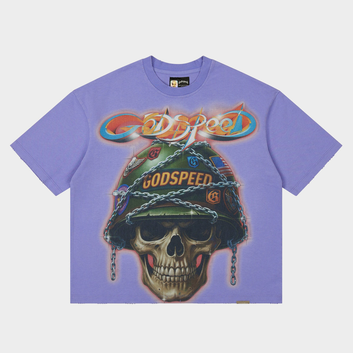 Godspeed Badges of Honor T-Shirt (Lavender)