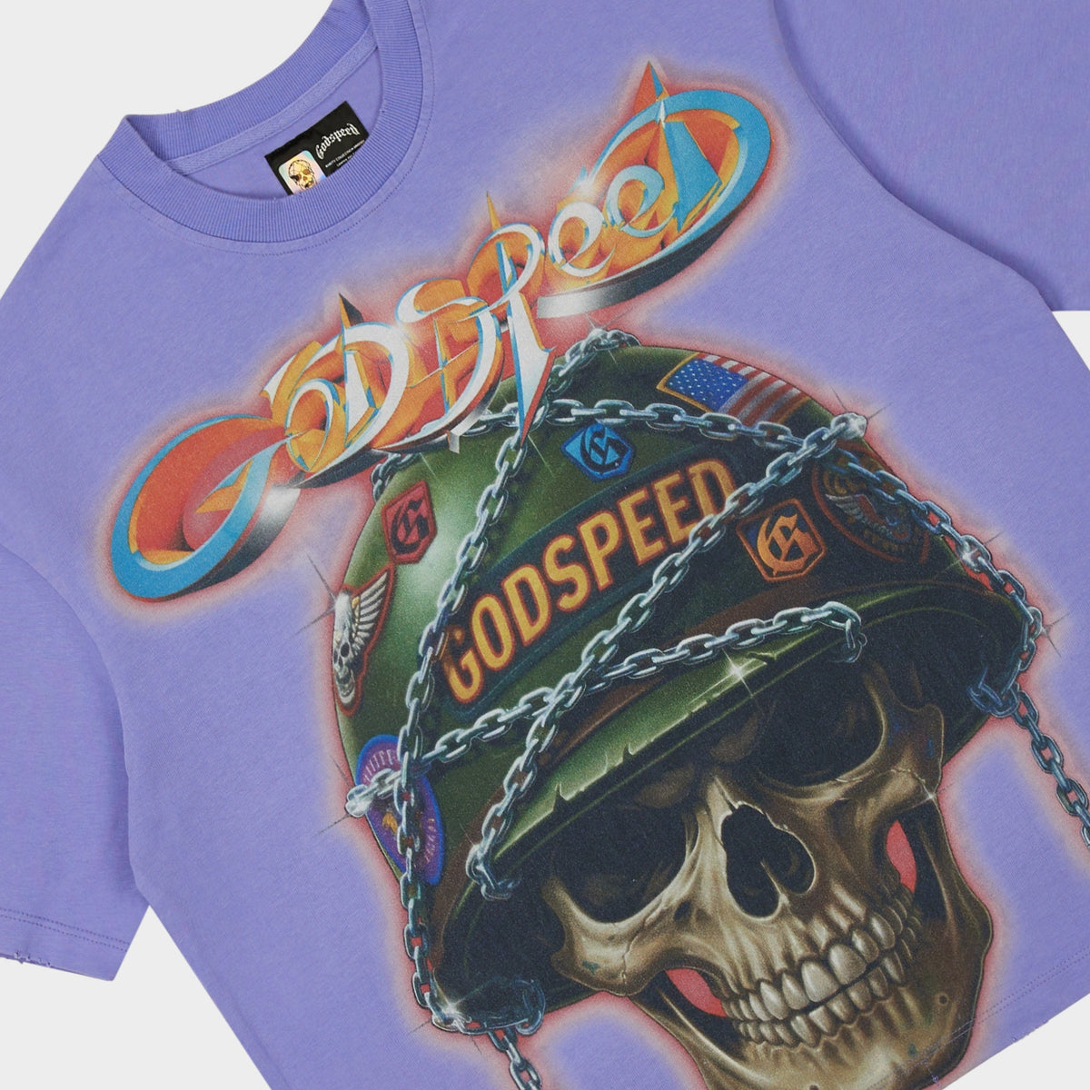 Godspeed Badges of Honor T-Shirt (Lavender)
