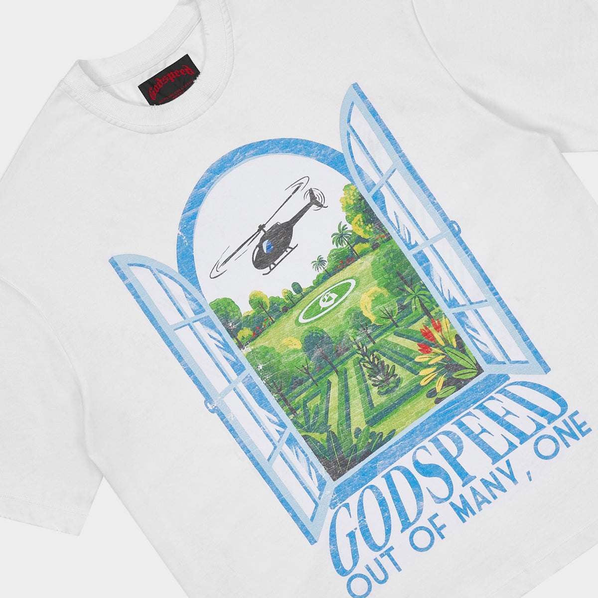 Godspeed Helipad Dreams T-Shirt (Bone)
